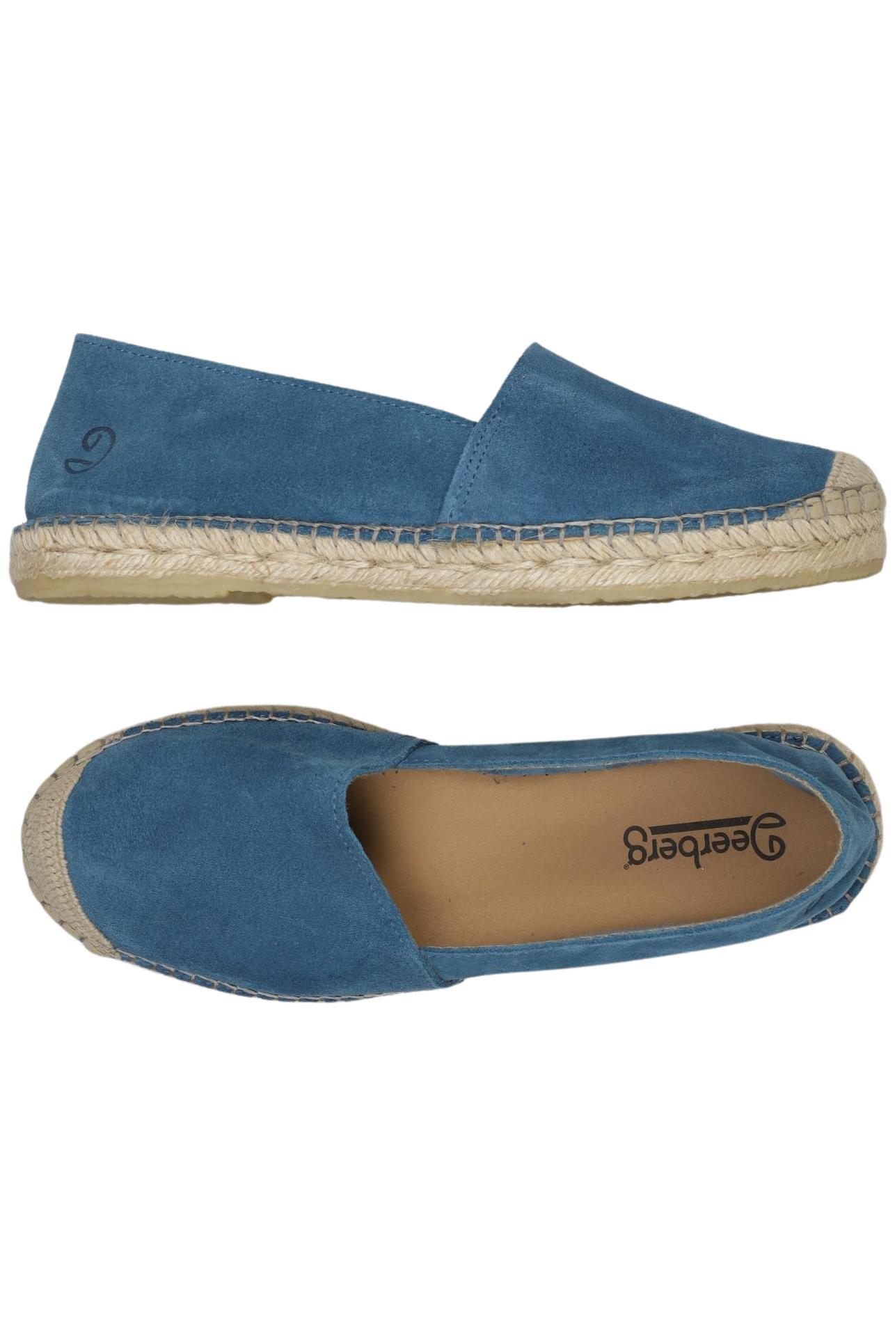 

Deerberg Damen Halbschuh, blau, Gr. 38