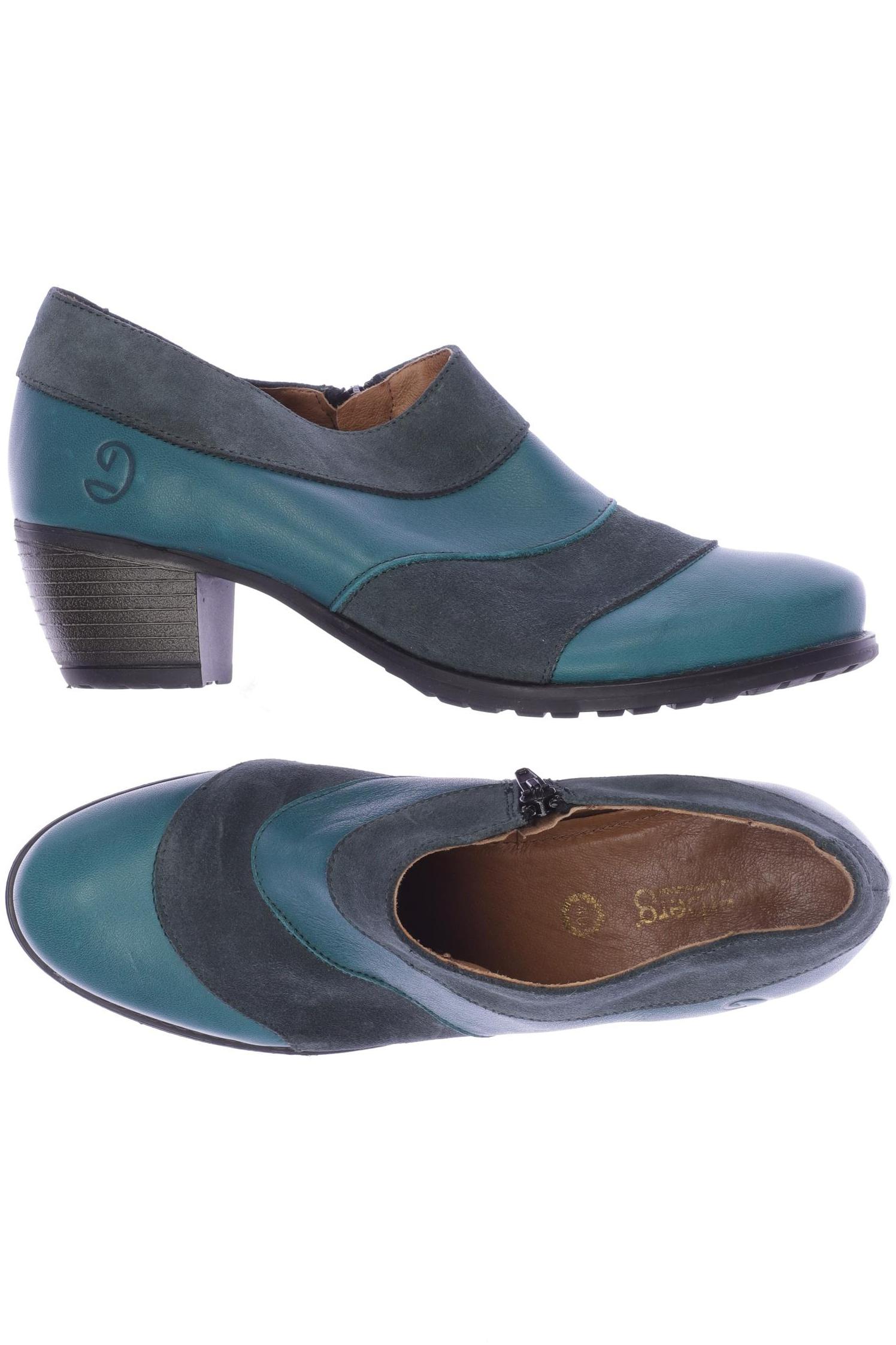 Thumbnail - Deerberg Damen Halbschuh, türkis, Gr. 40