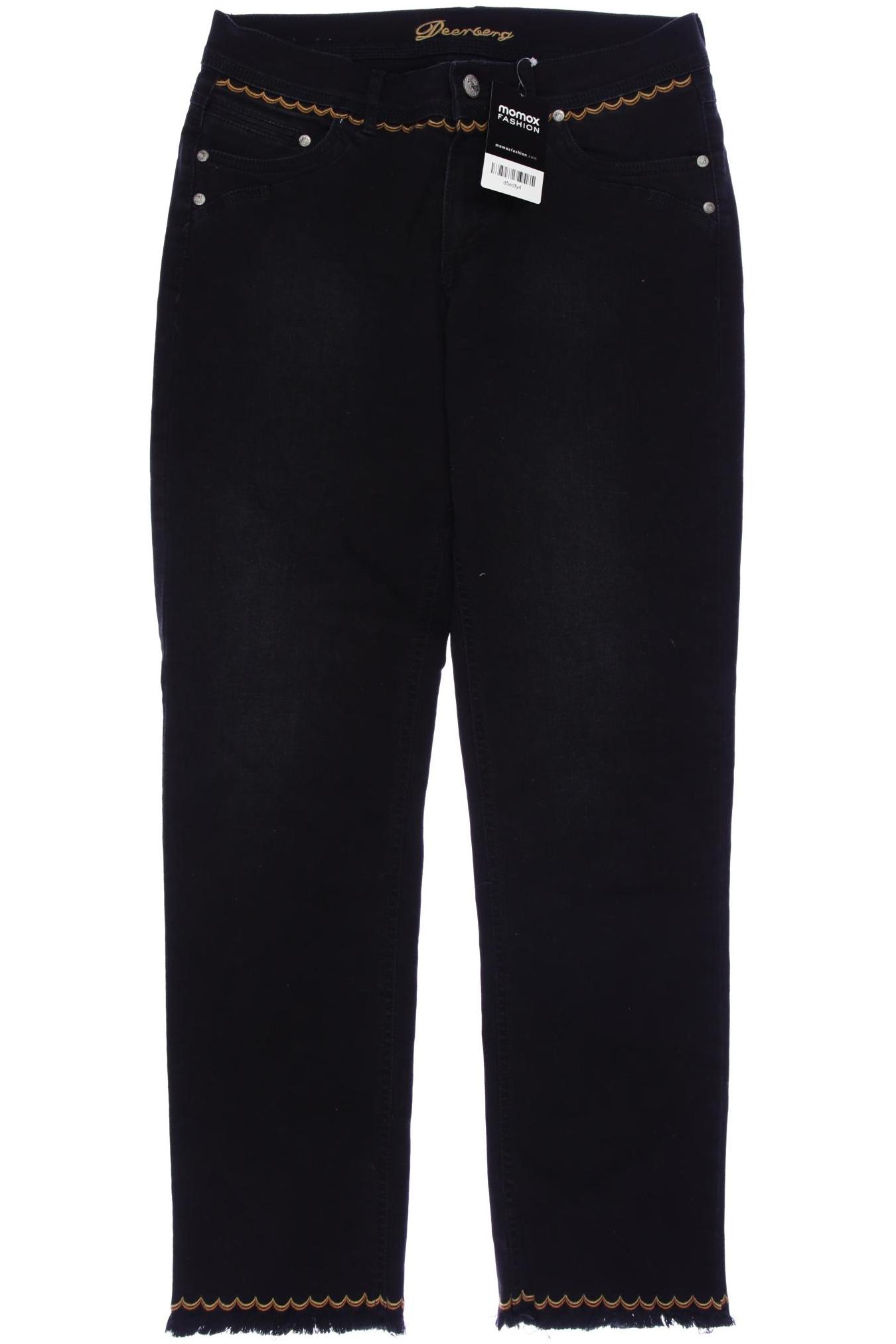 

Deerberg Damen Jeans, schwarz, Gr. 38