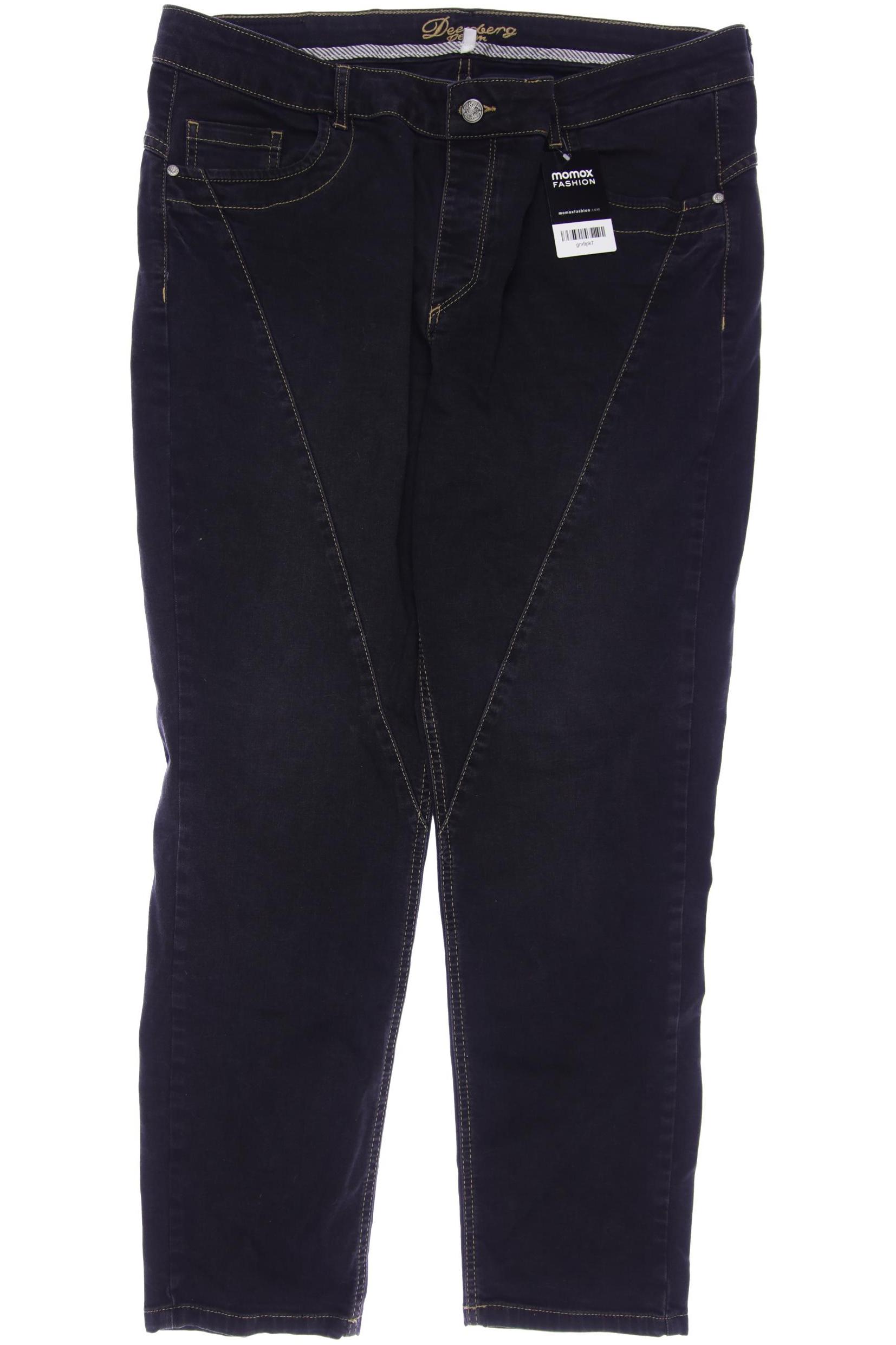 

Deerberg Damen Jeans, schwarz, Gr. 48