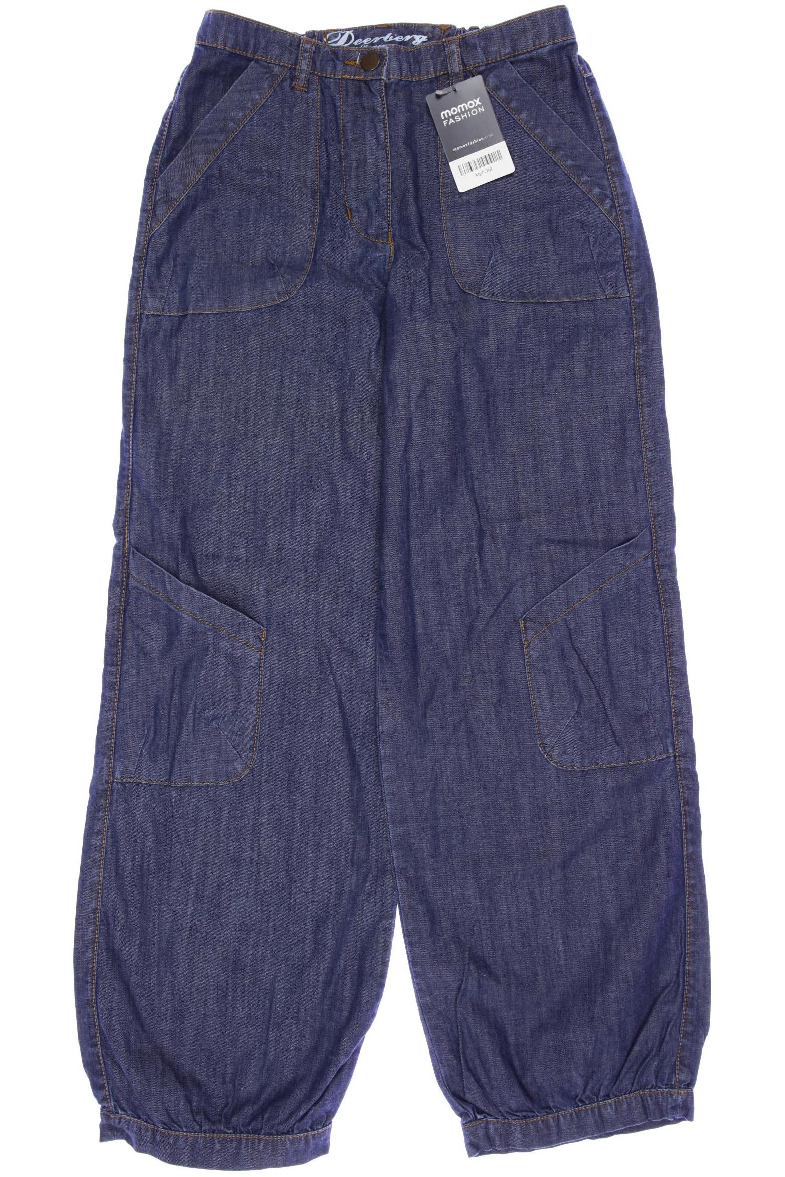 

Deerberg Damen Jeans, marineblau, Gr. 0