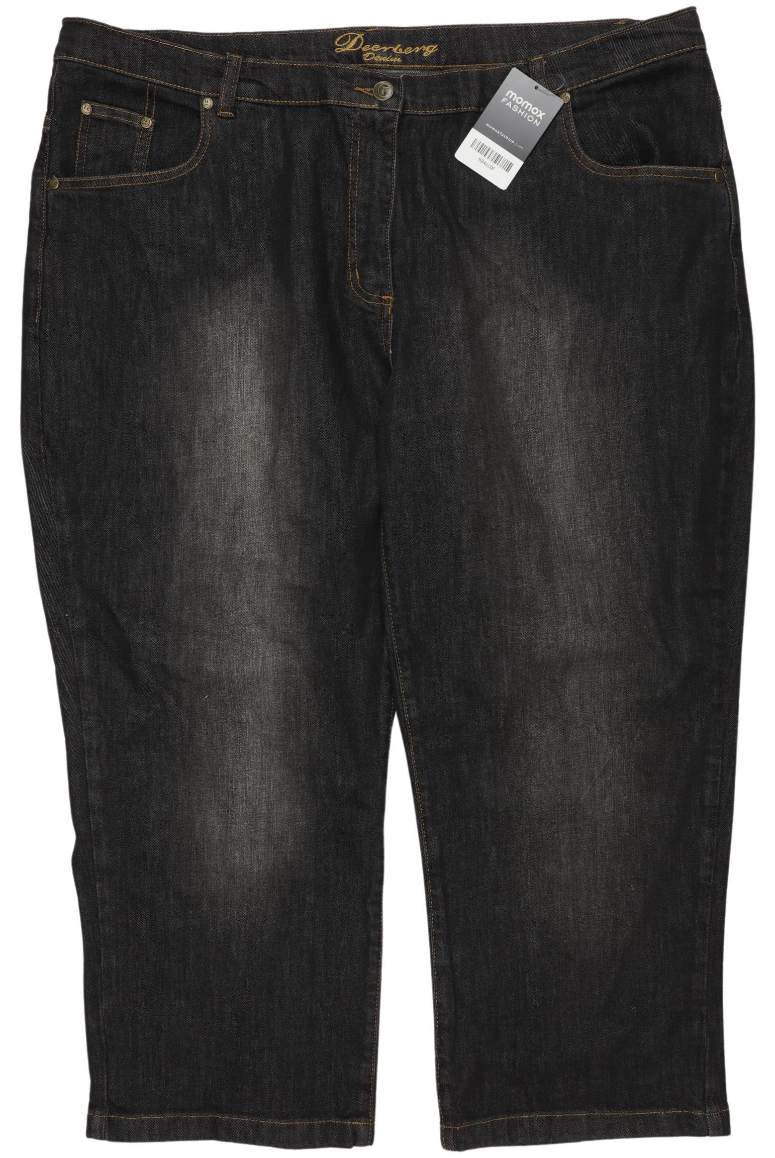 

Deerberg Damen Jeans, schwarz, Gr. 50