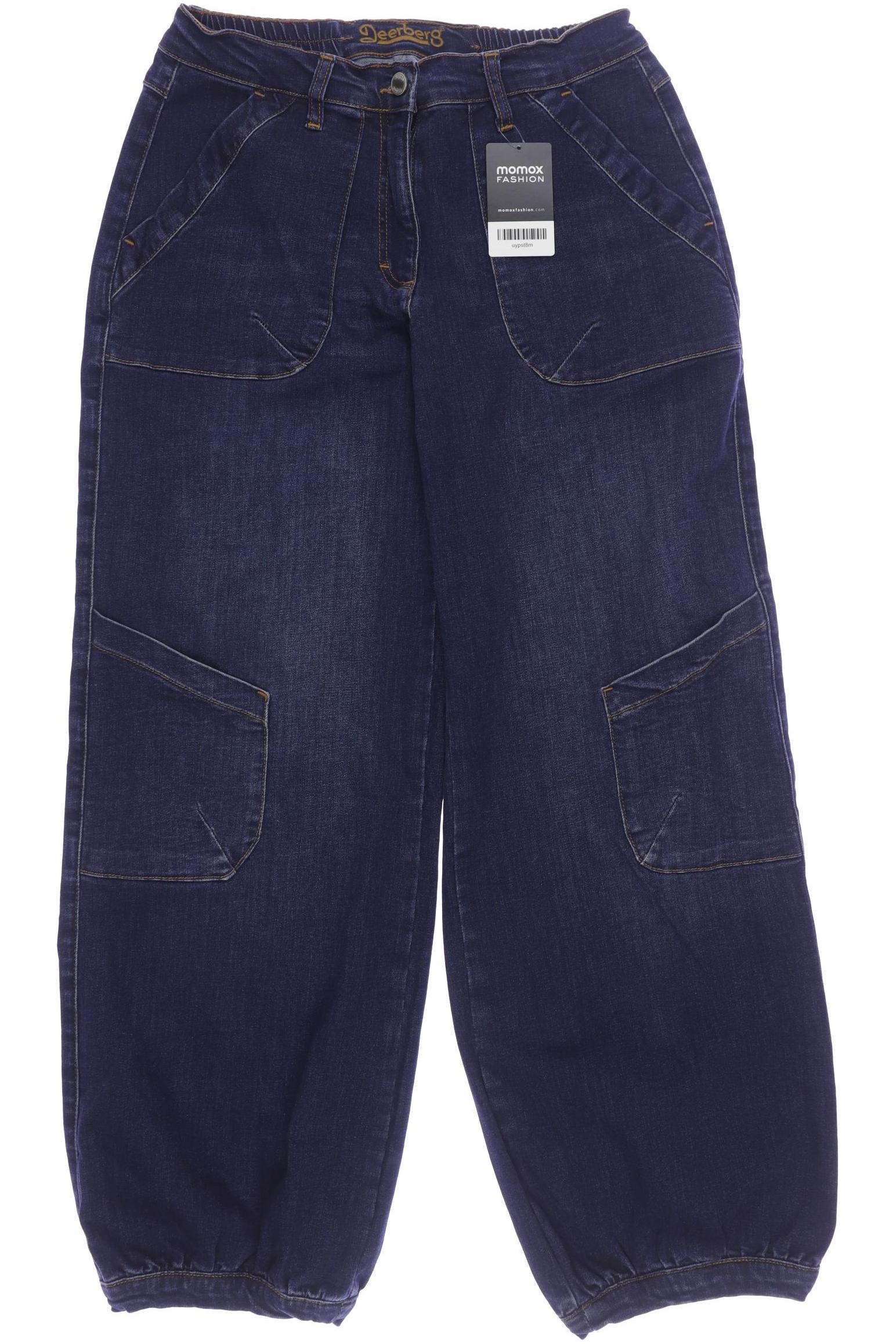 

Deerberg Damen Jeans, marineblau, Gr. 0