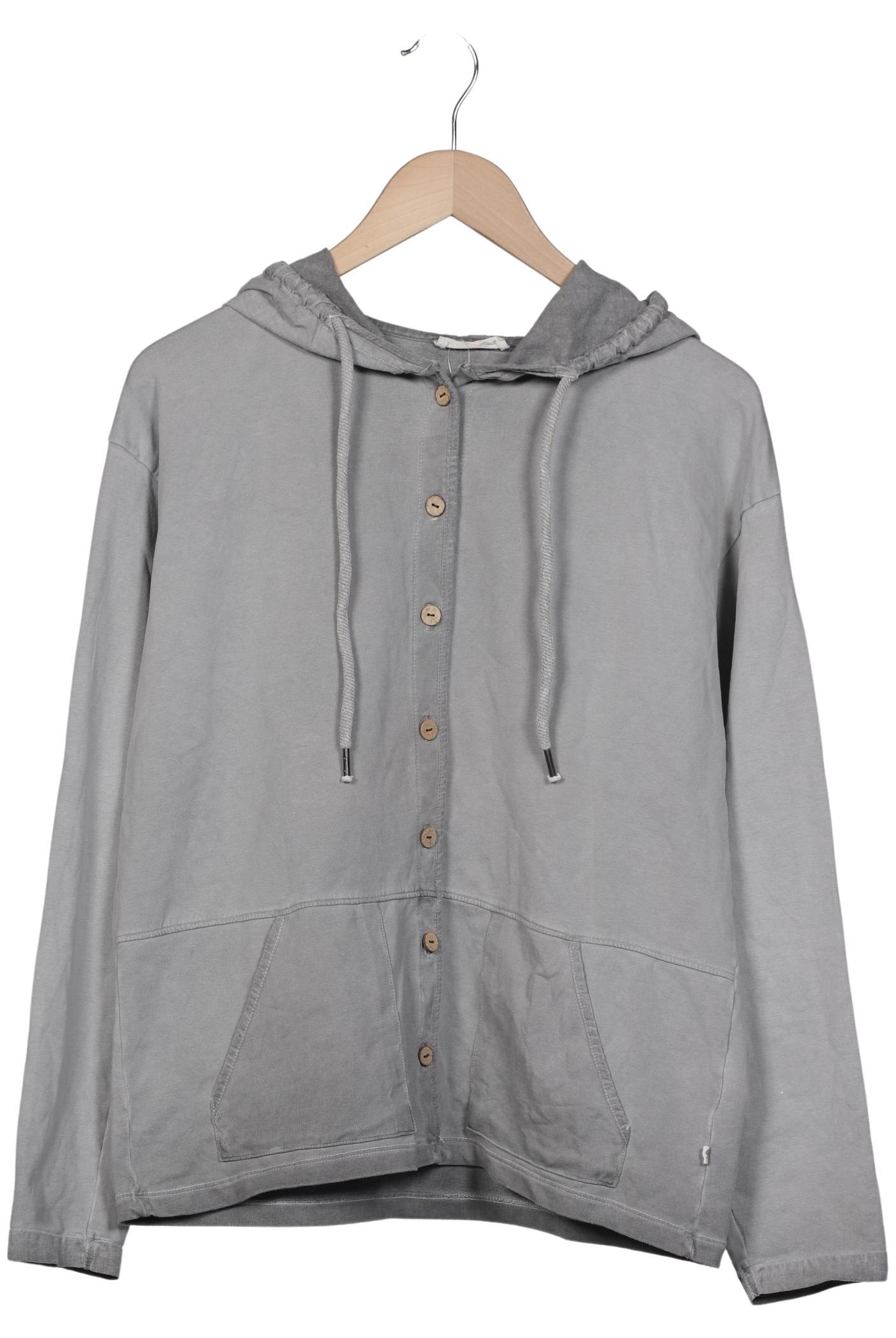

Deerberg Damen Kapuzenpullover, grau, Gr. 38