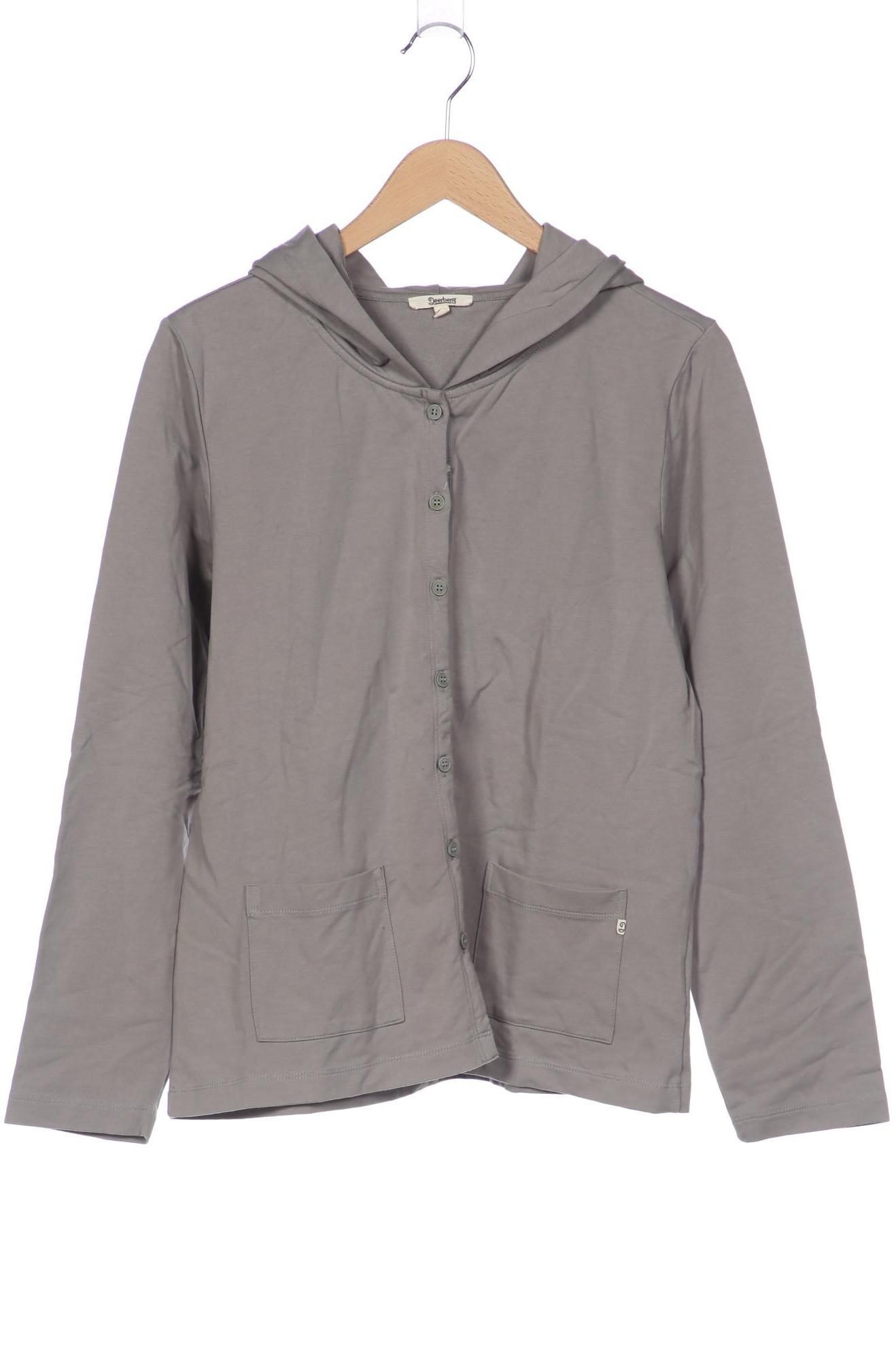 

Deerberg Damen Kapuzenpullover, grau, Gr. 38