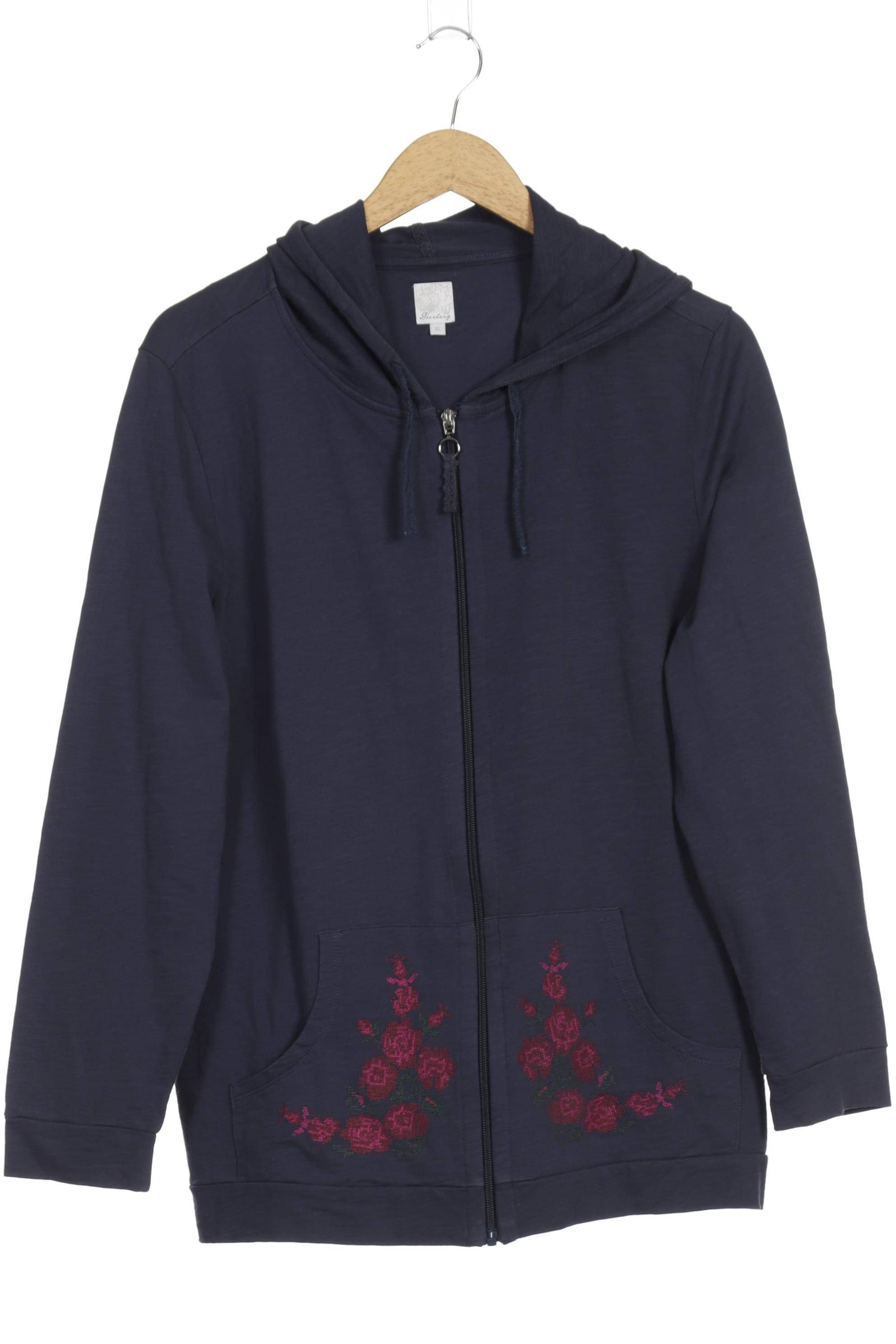 

Deerberg Damen Kapuzenpullover, blau, Gr.