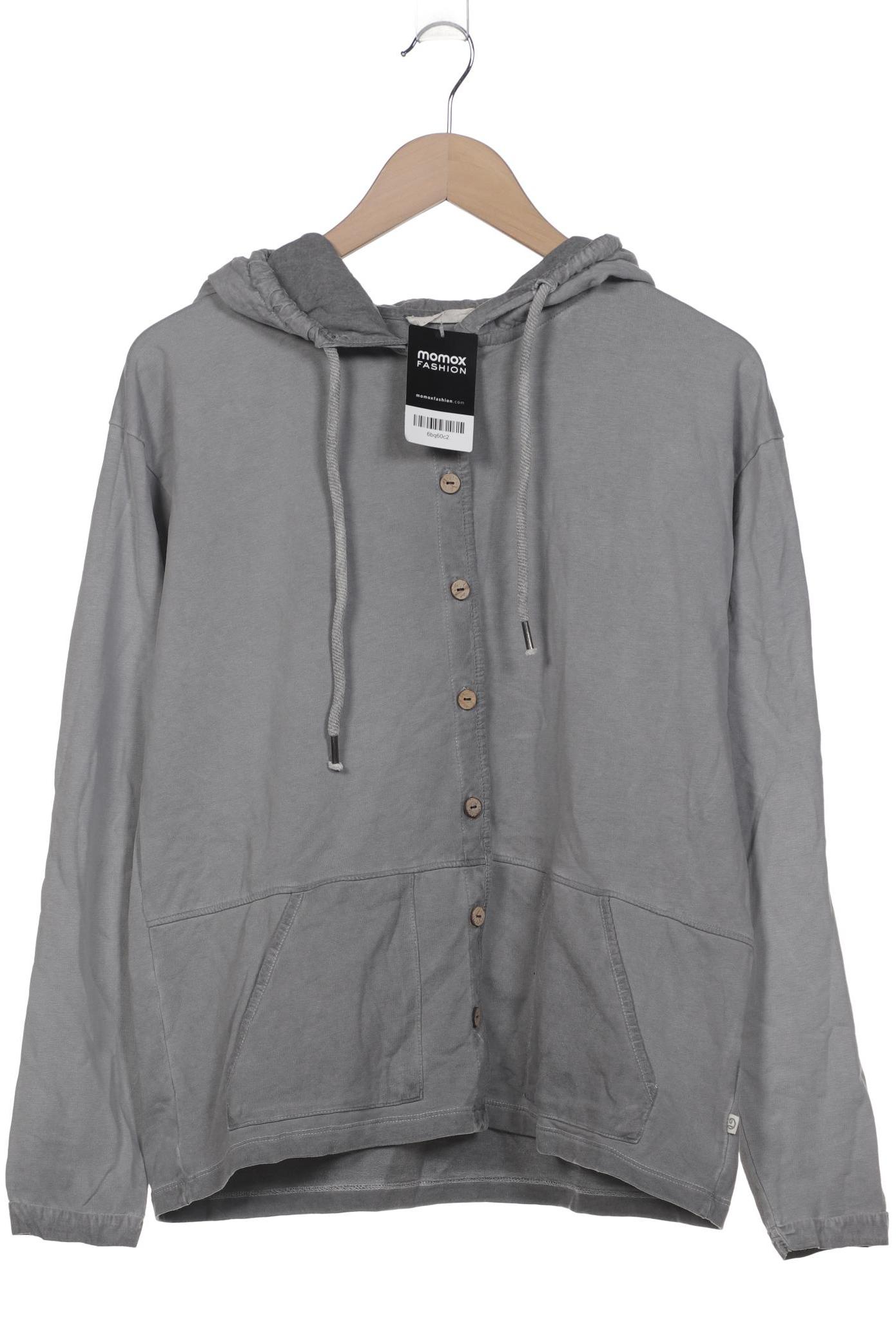 

Deerberg Damen Kapuzenpullover, grau, Gr. 38