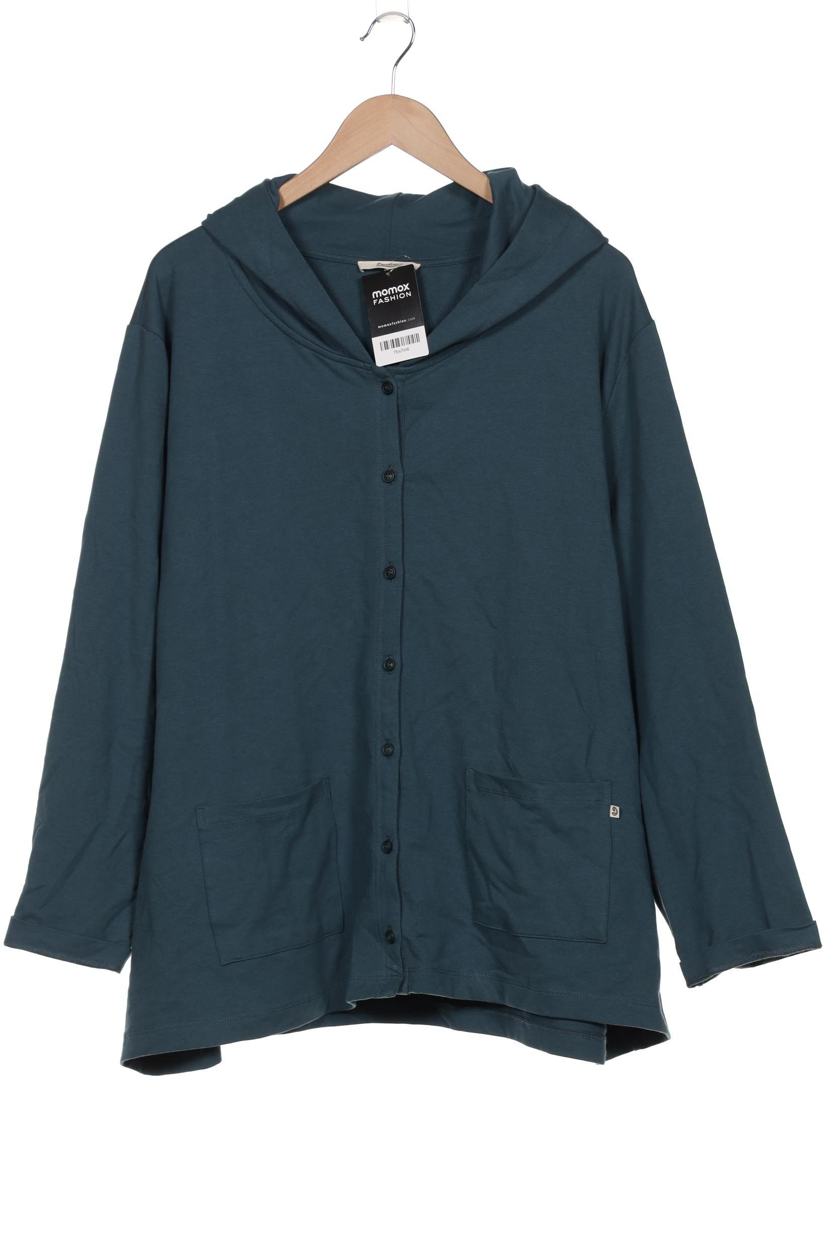 

Deerberg Damen Kapuzenpullover, türkis, Gr. 48