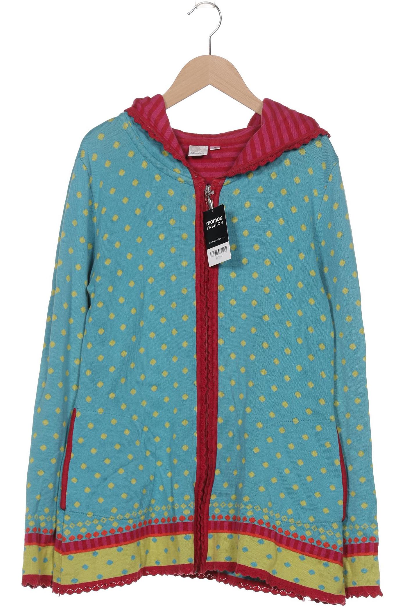 

Deerberg Damen Kapuzenpullover, blau, Gr. 38