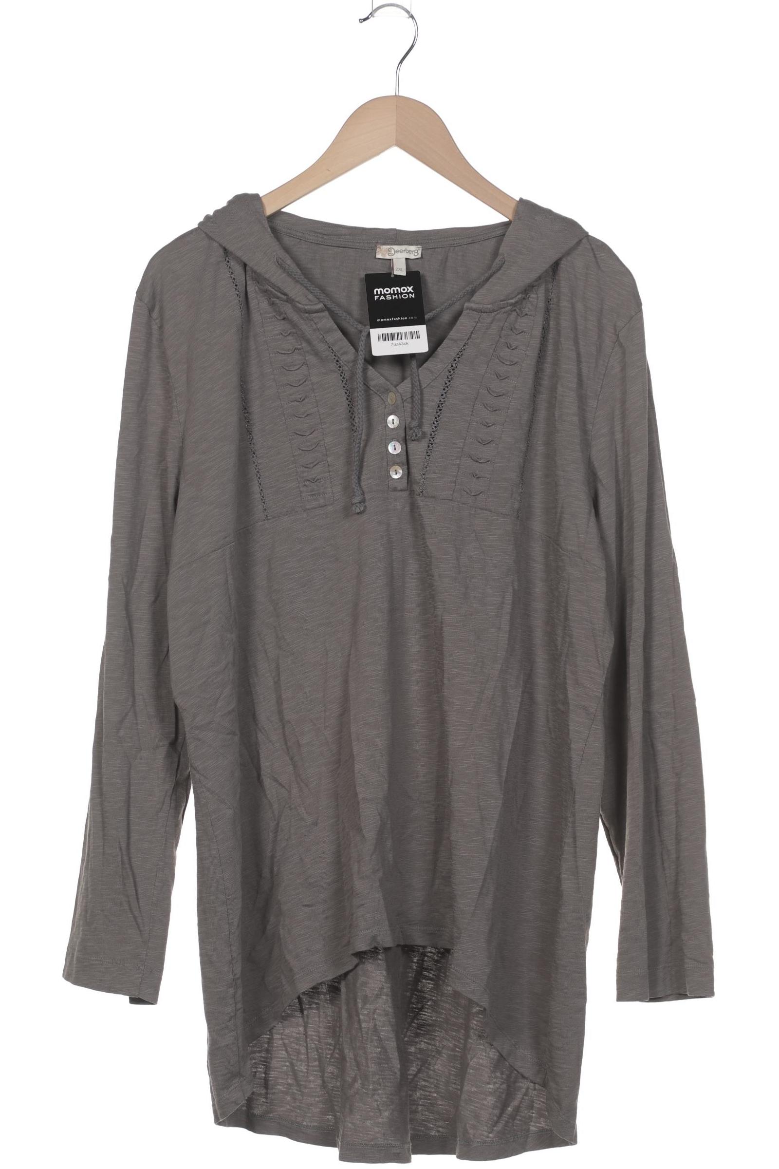 

Deerberg Damen Kapuzenpullover, grau, Gr. 46