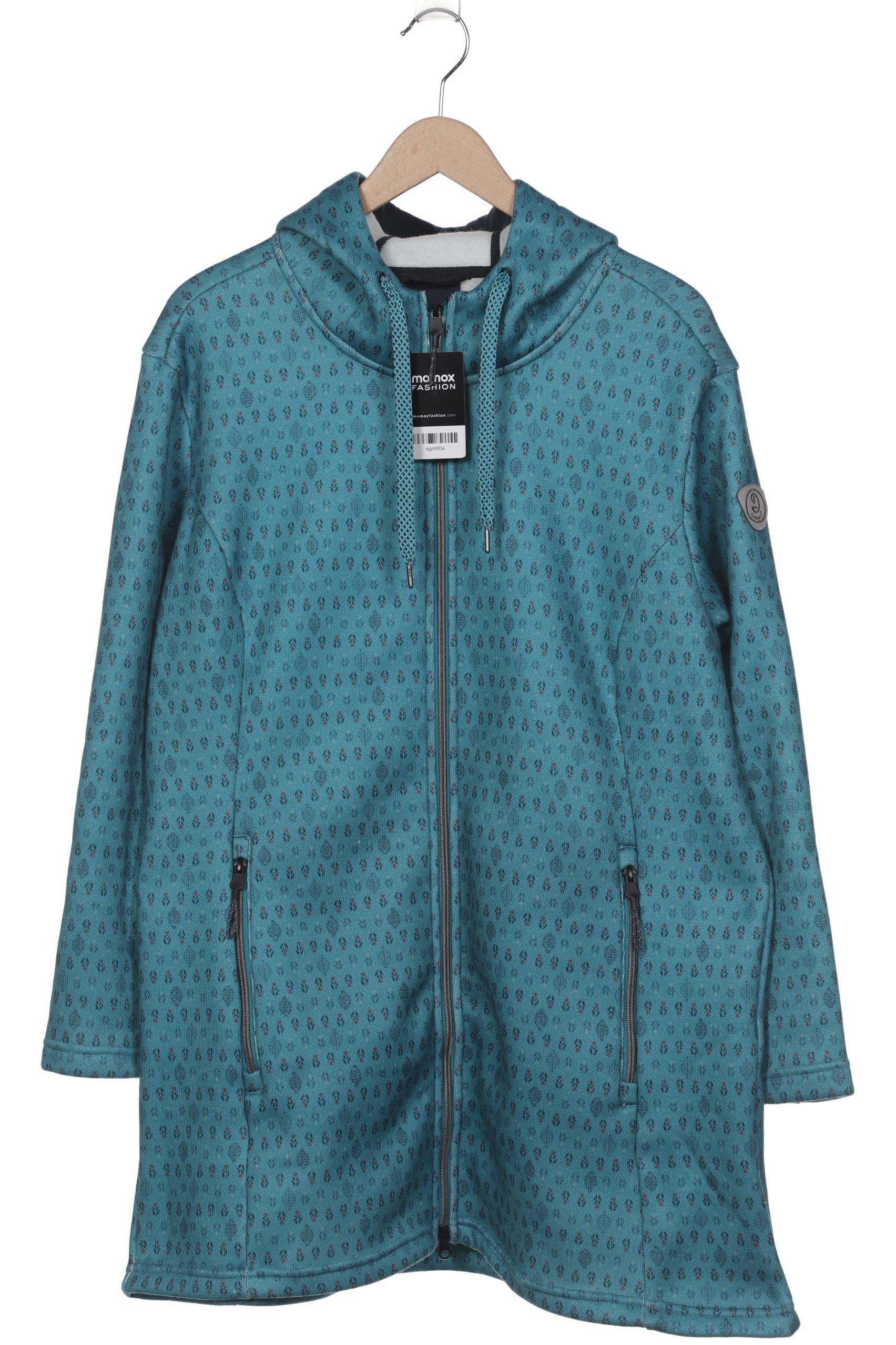 

Deerberg Damen Kapuzenpullover, blau, Gr. 48
