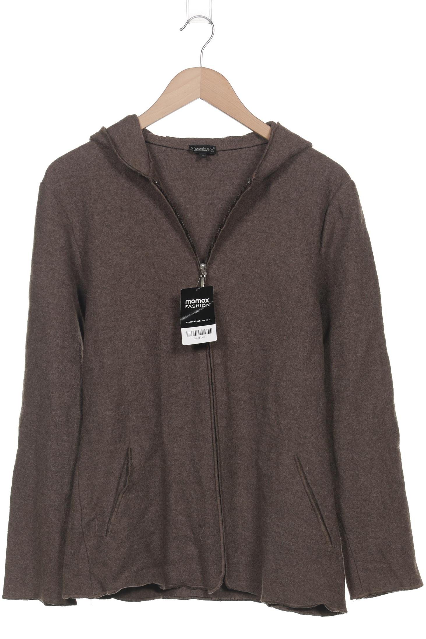 

Deerberg Damen Kapuzenpullover, braun, Gr. 38