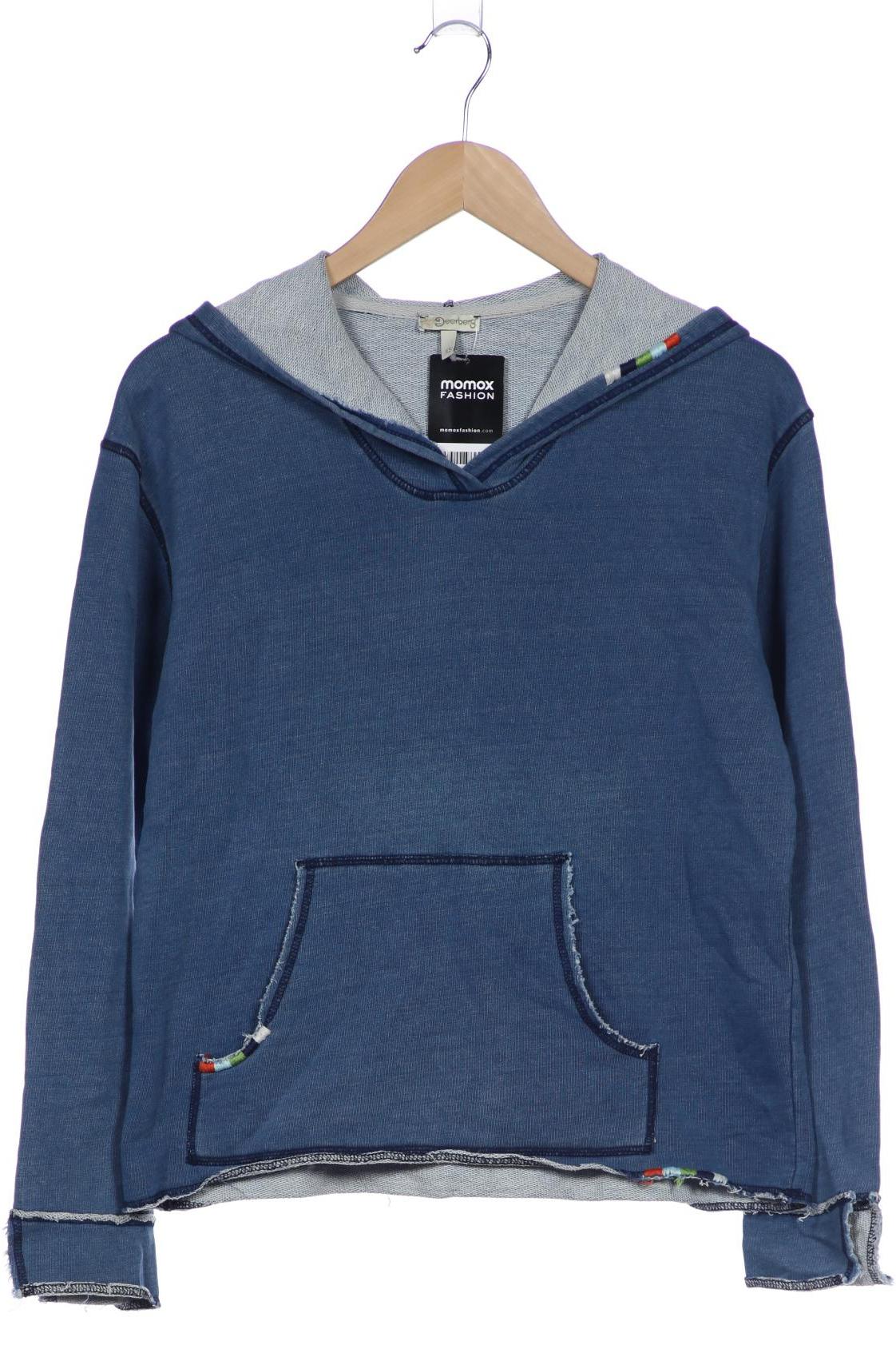 

Deerberg Damen Kapuzenpullover, blau, Gr. 34