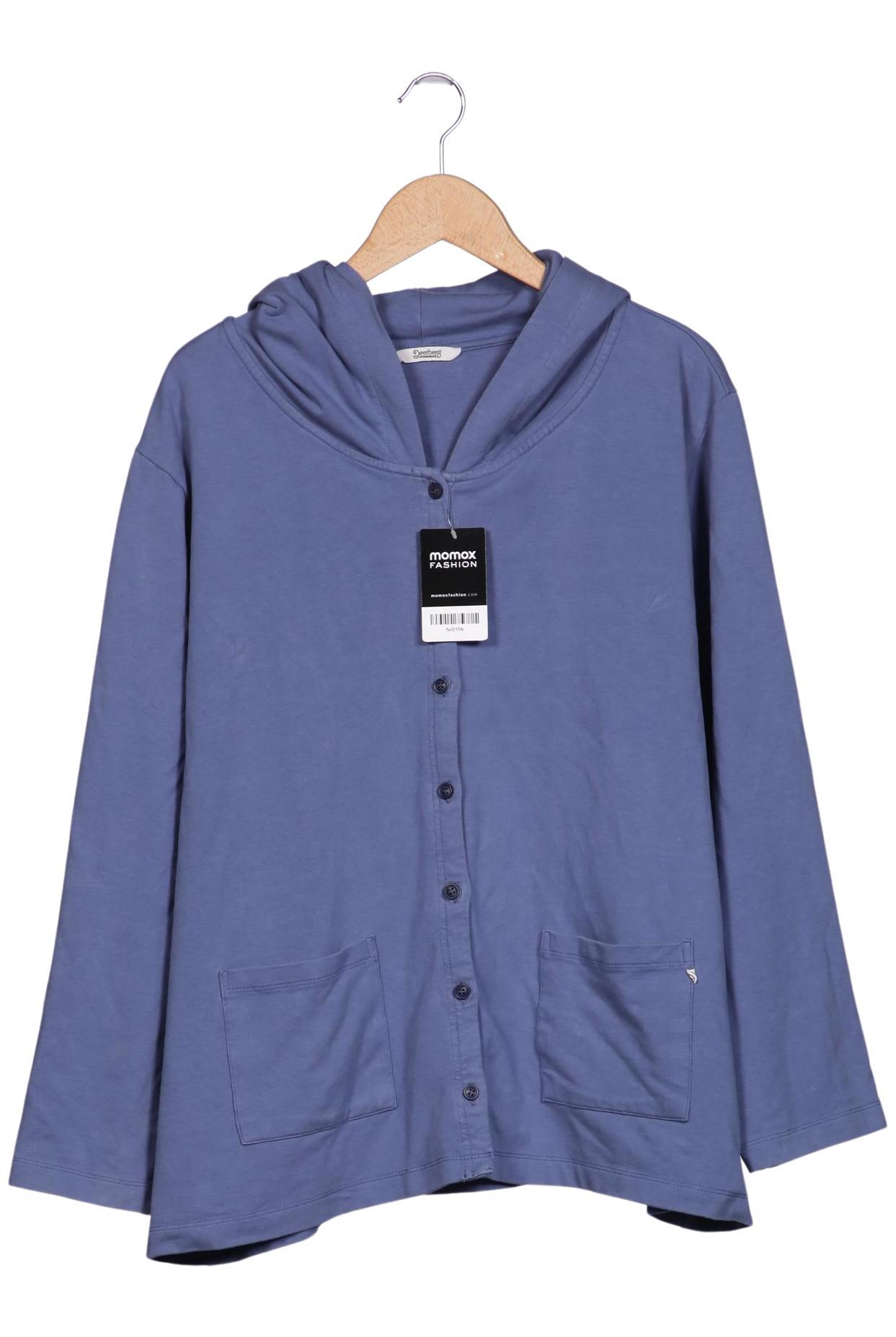 

Deerberg Damen Kapuzenpullover, blau, Gr. 48