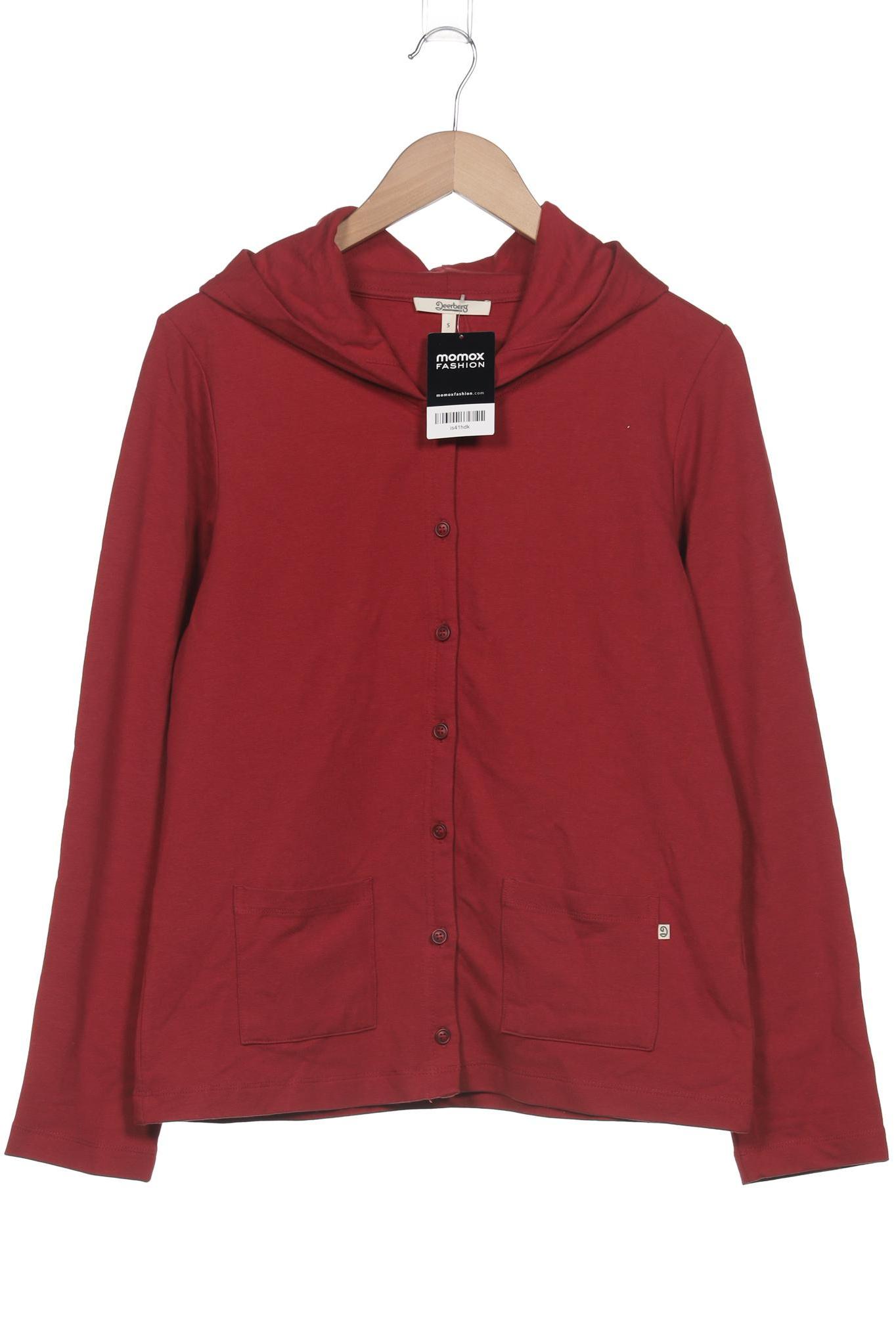 

Deerberg Damen Kapuzenpullover, bordeaux, Gr. 36