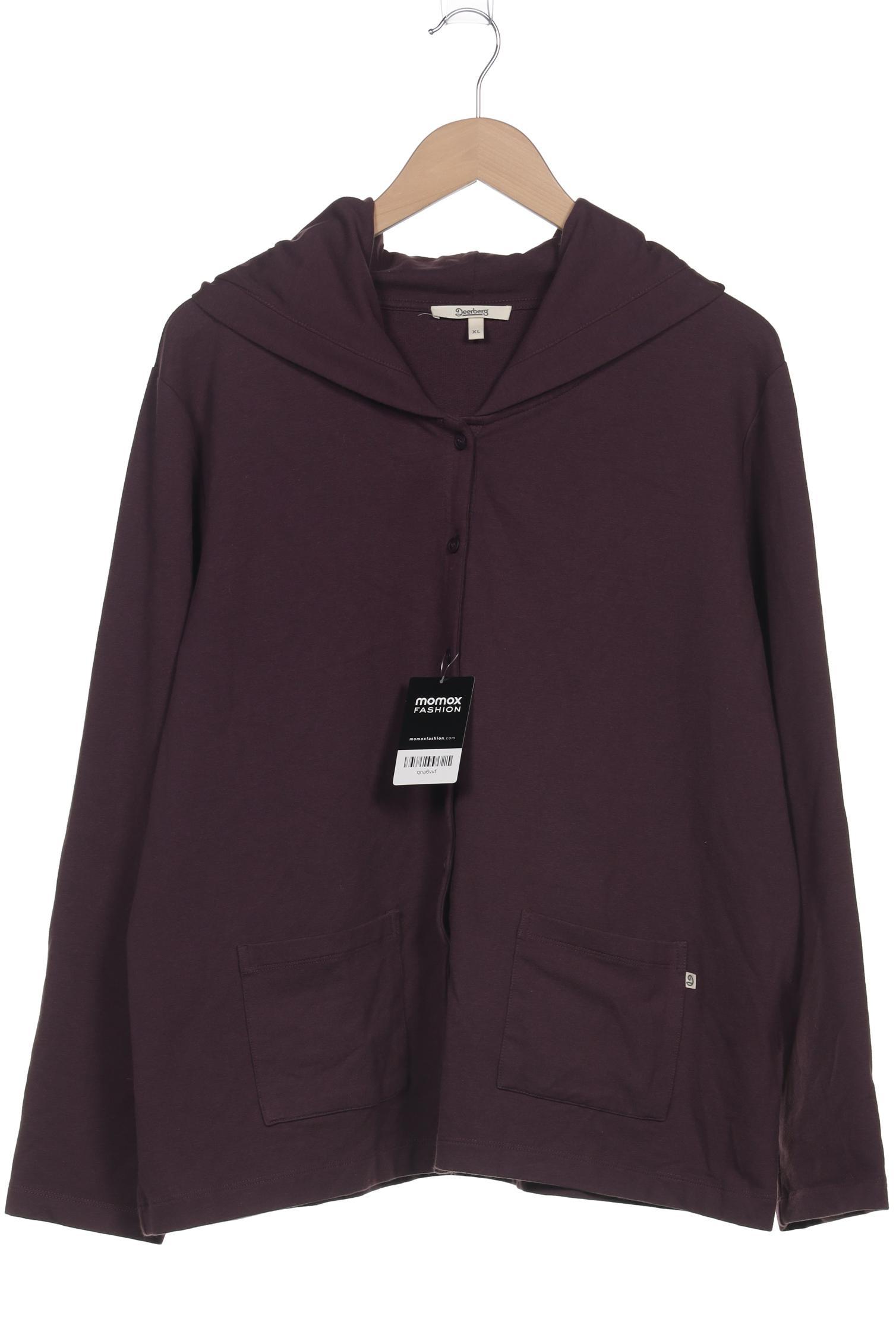 

Deerberg Damen Kapuzenpullover, bordeaux, Gr. 44