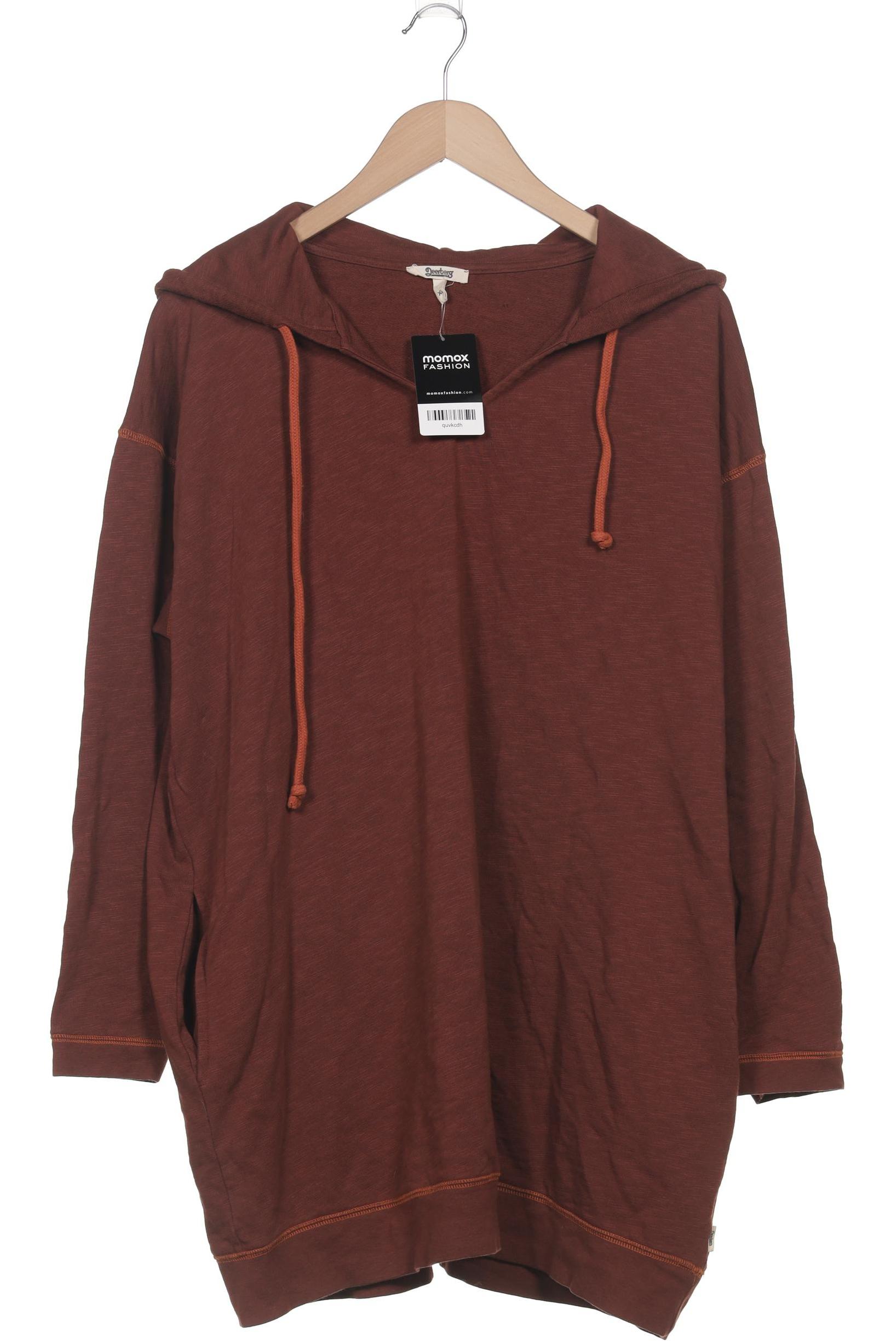 

Deerberg Damen Kapuzenpullover, braun, Gr. 44