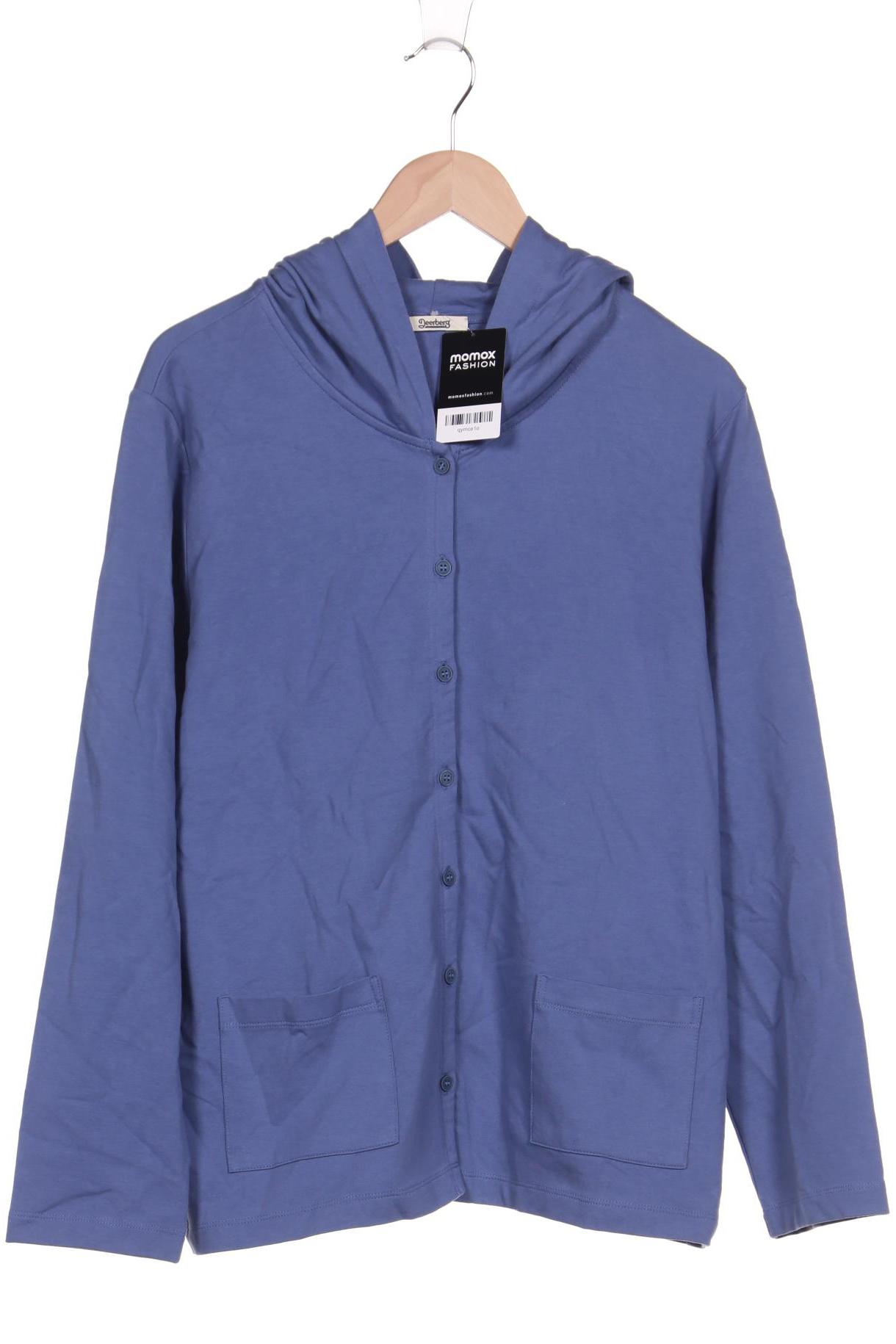 

Deerberg Damen Kapuzenpullover, blau