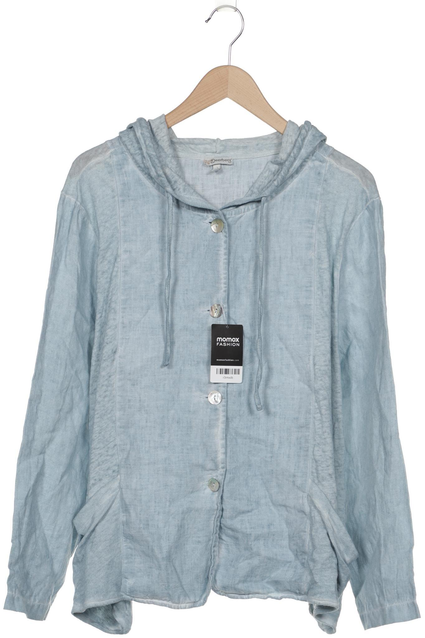 

Deerberg Damen Kapuzenpullover, blau, Gr. 46