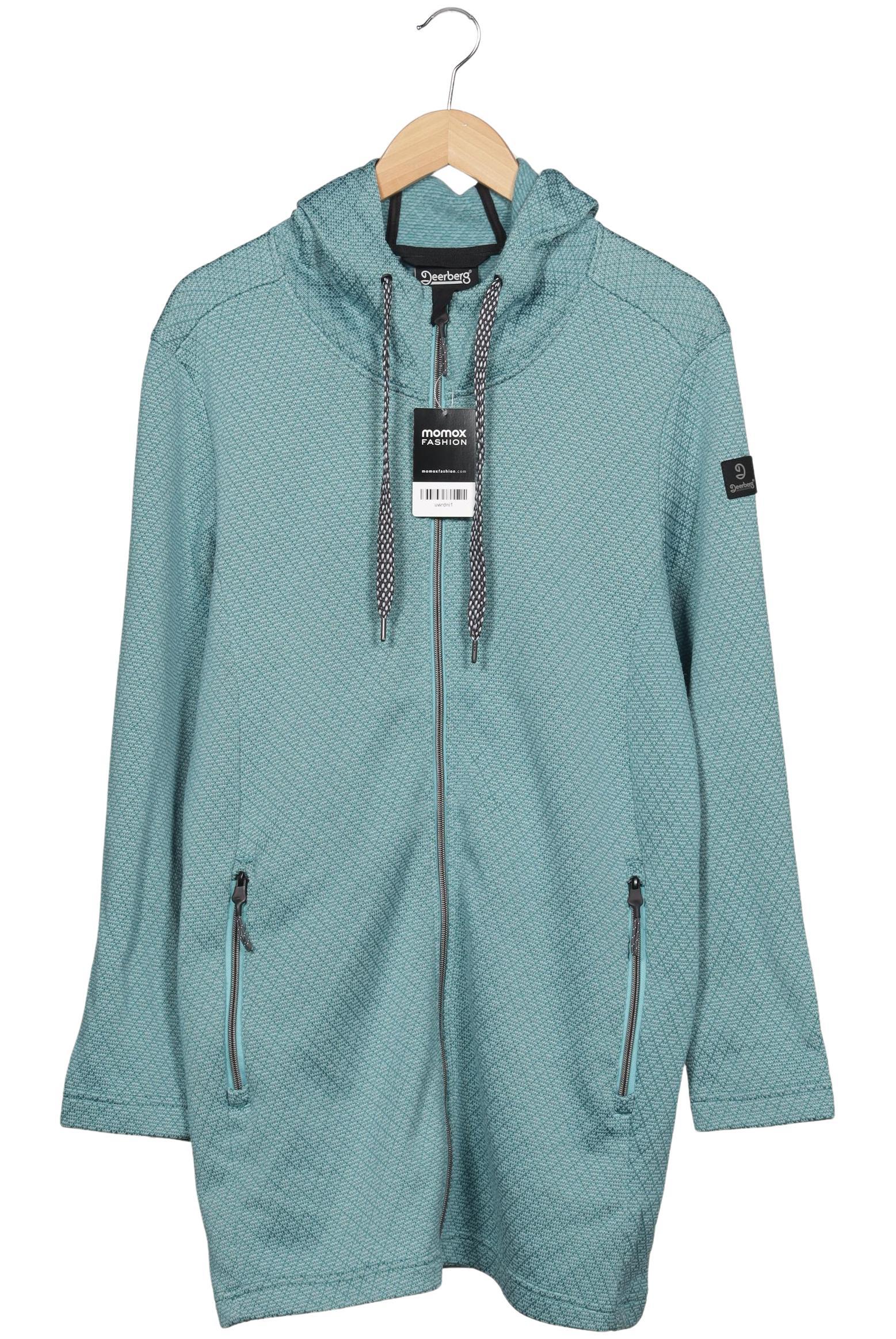 

Deerberg Damen Kapuzenpullover, türkis, Gr. 44