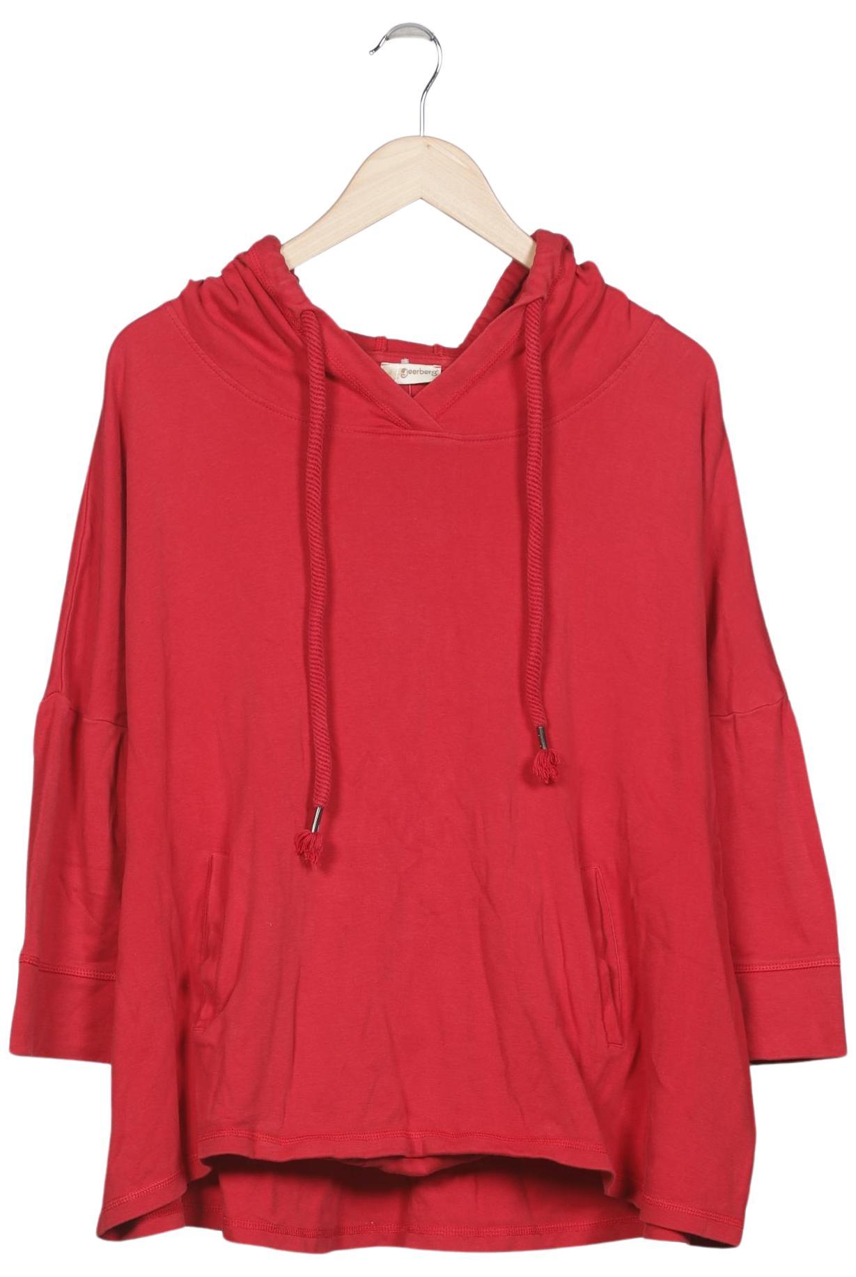 

Deerberg Damen Kapuzenpullover, rot, Gr. 44