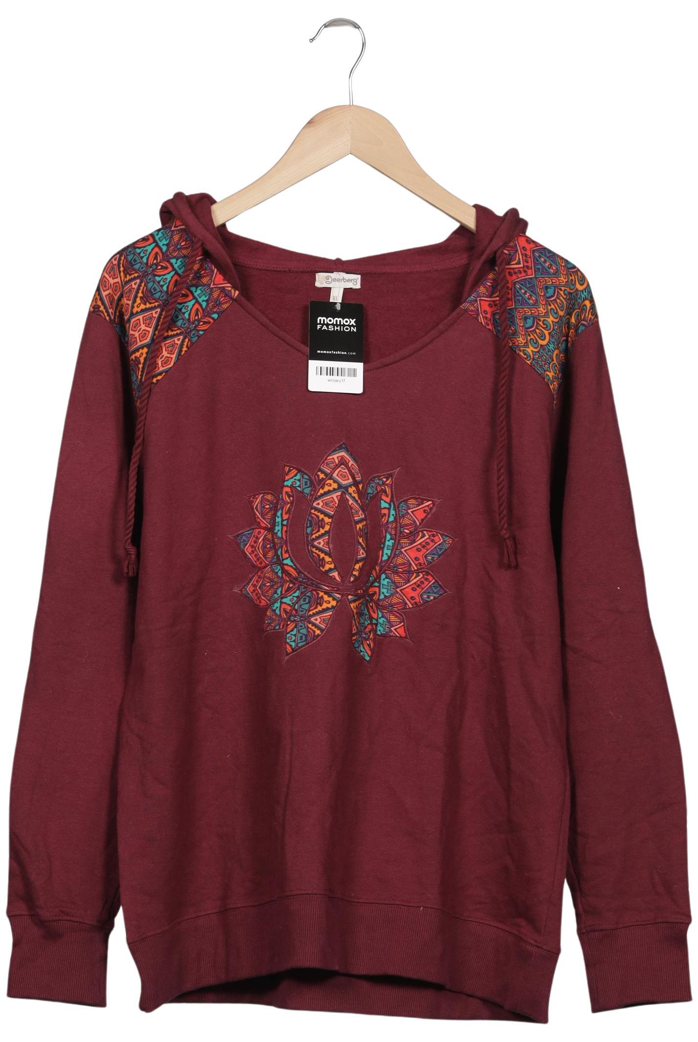 

Deerberg Damen Kapuzenpullover, bordeaux, Gr. 44