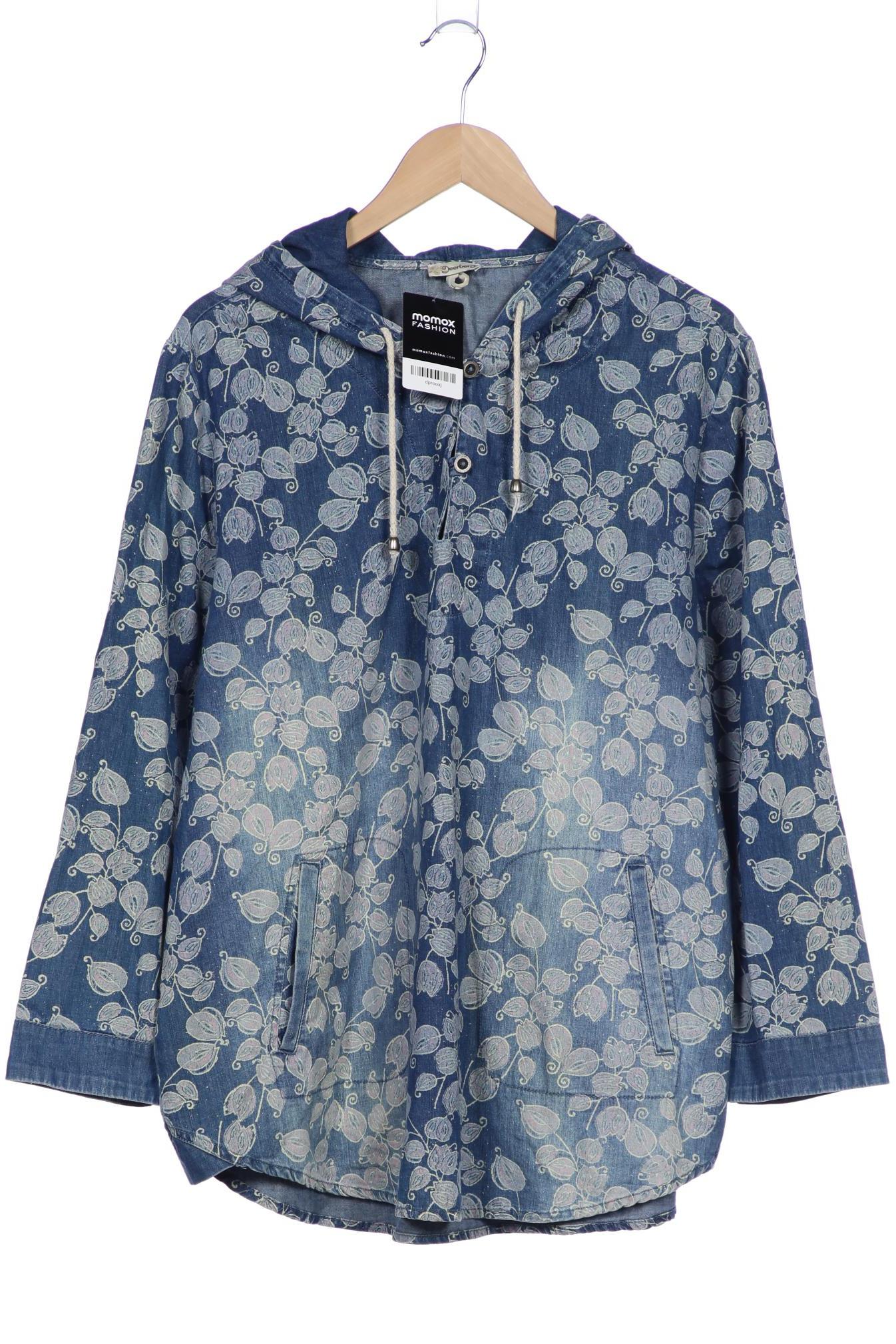 

Deerberg Damen Kapuzenpullover, blau, Gr. 44