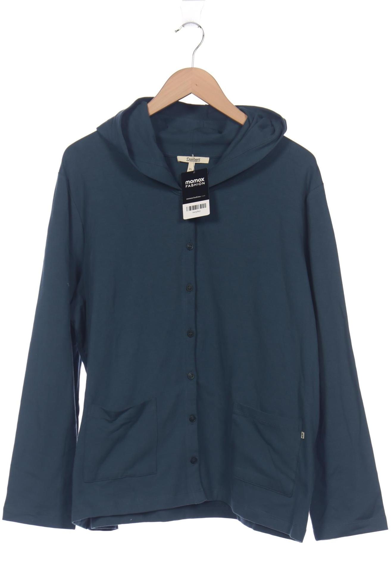 

Deerberg Damen Kapuzenpullover, türkis, Gr. 44