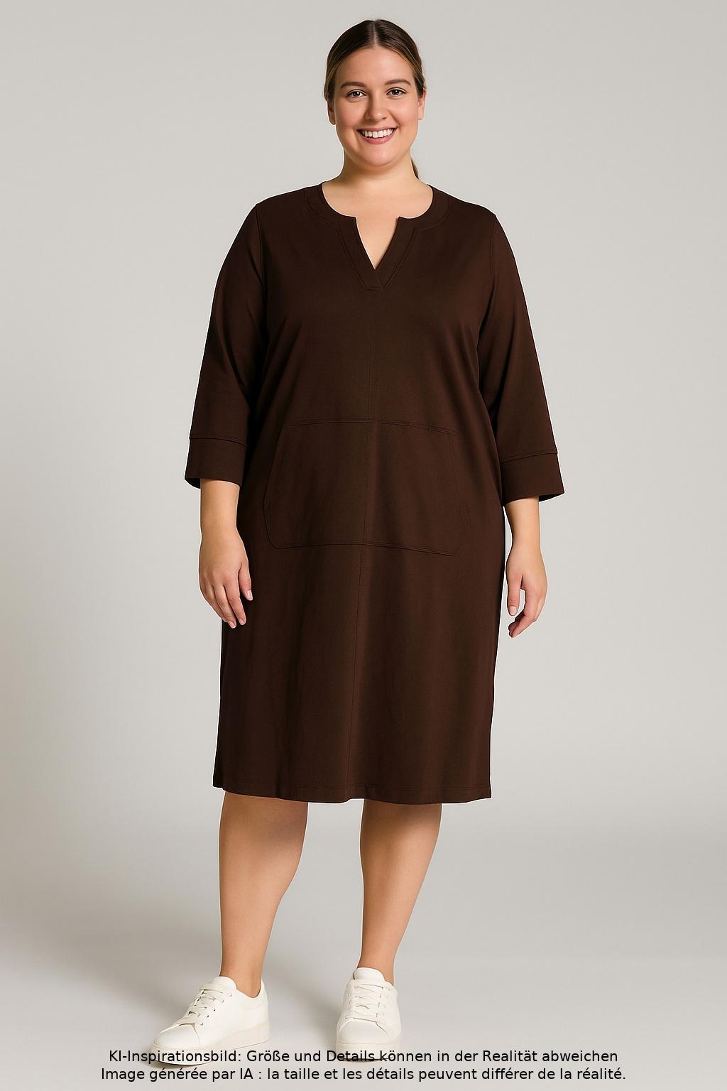 

Deerberg Damen Kleid, braun, Gr. 46