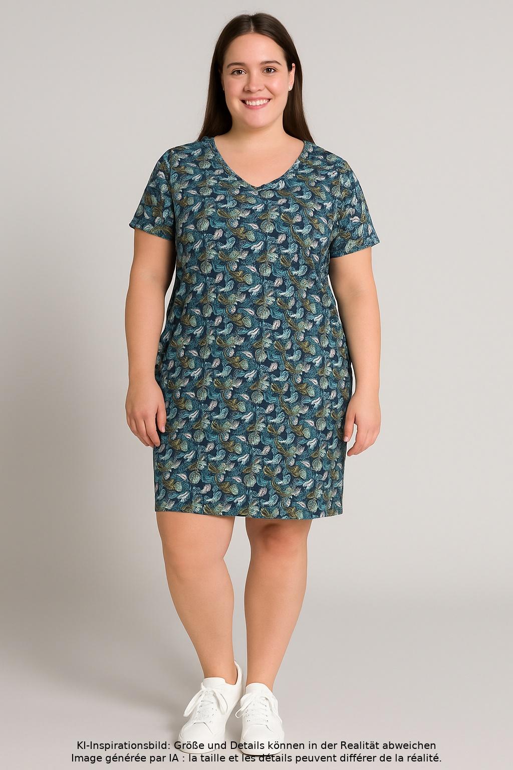 

Deerberg Damen Kleid, mehrfarbig, Gr. 44