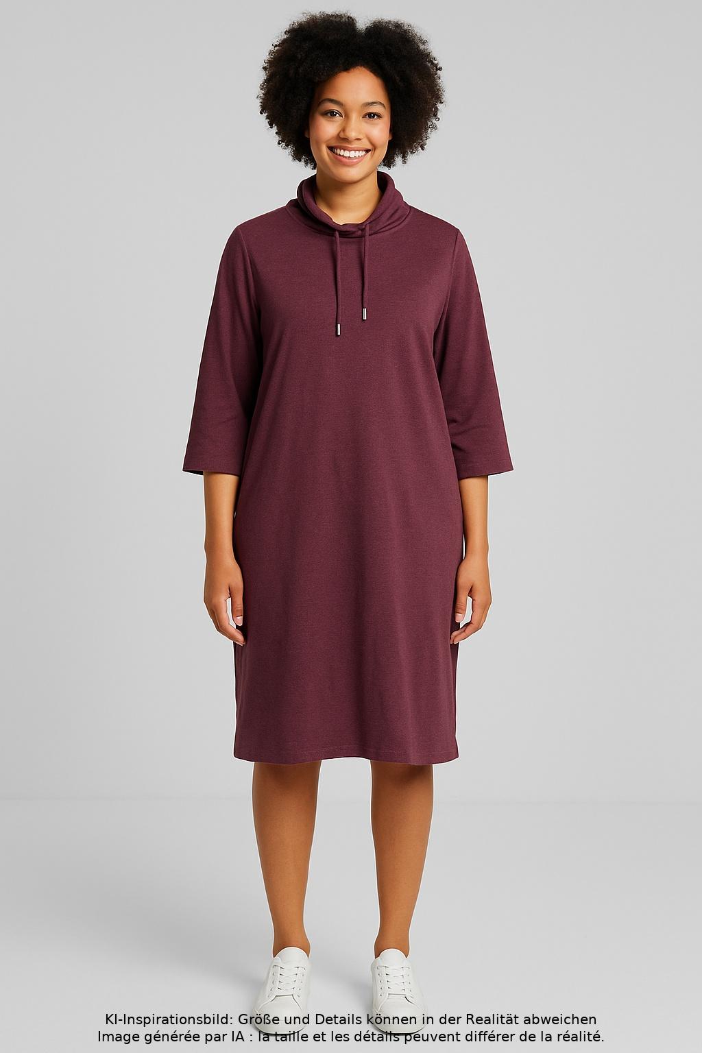

Deerberg Damen Kleid, bordeaux, Gr. 42