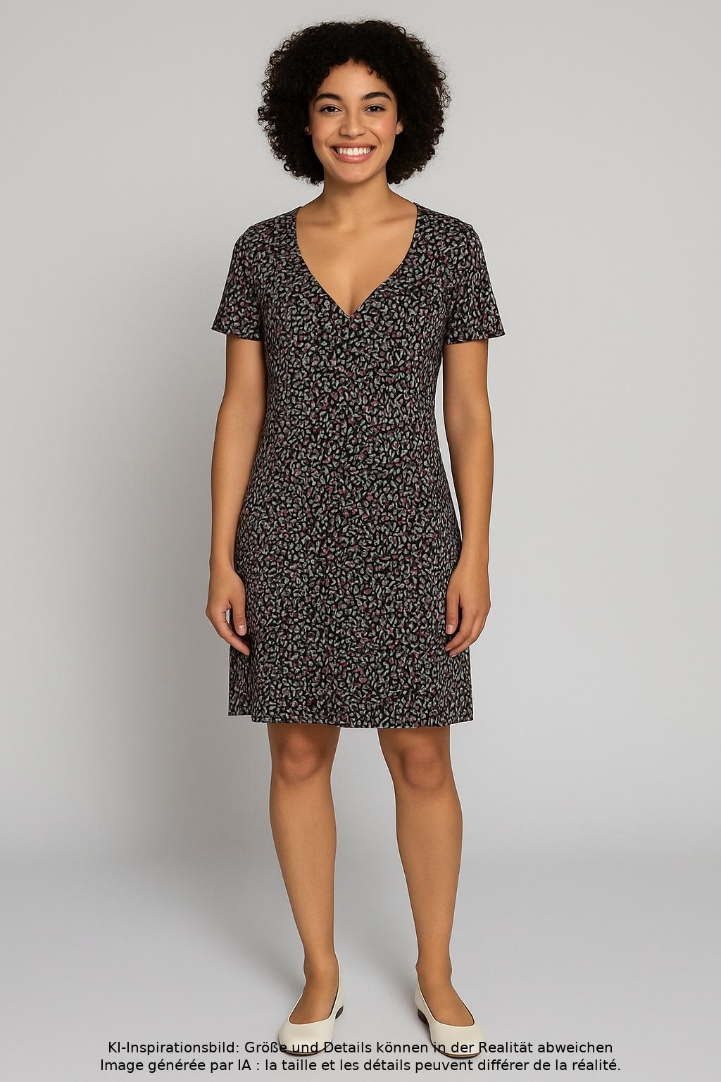 

Deerberg Damen Kleid, mehrfarbig, Gr. 38