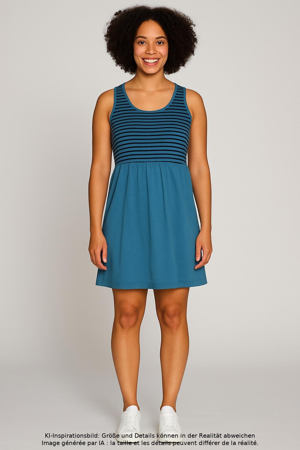 

Deerberg Damen Kleid, blau, Gr. 38