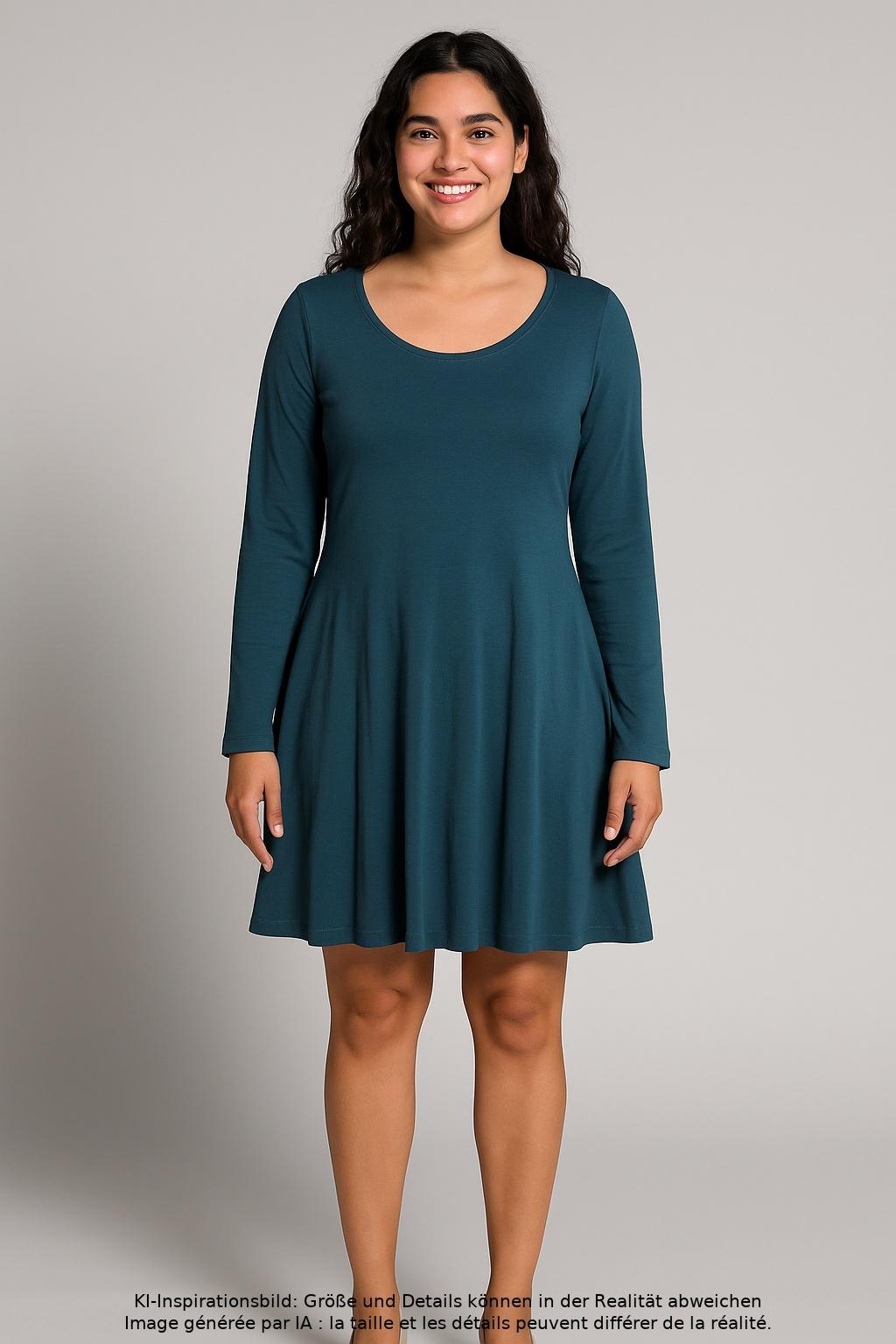 

Deerberg Damen Kleid, türkis, Gr. 38