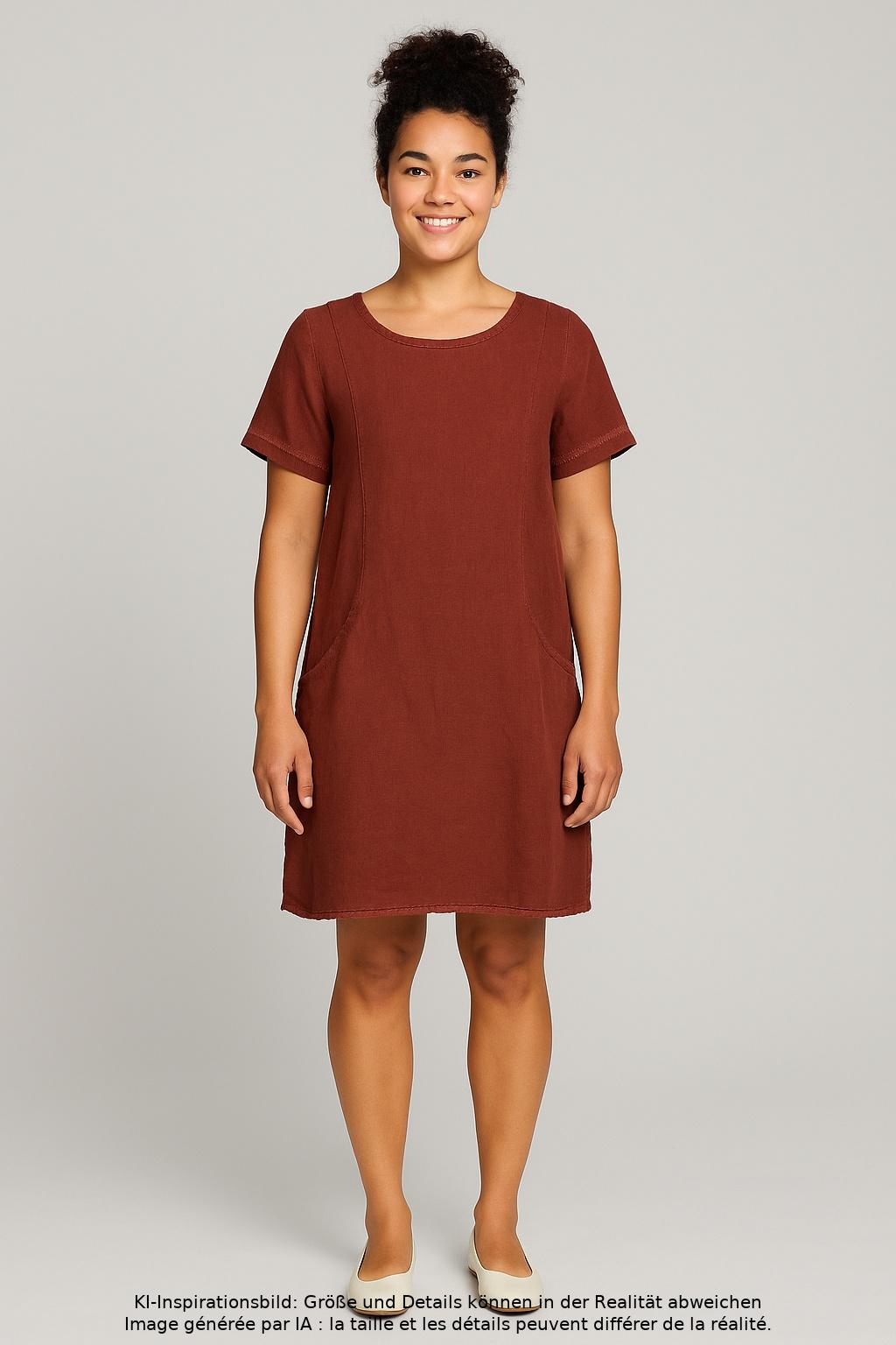 

Deerberg Damen Kleid, bordeaux, Gr. 36
