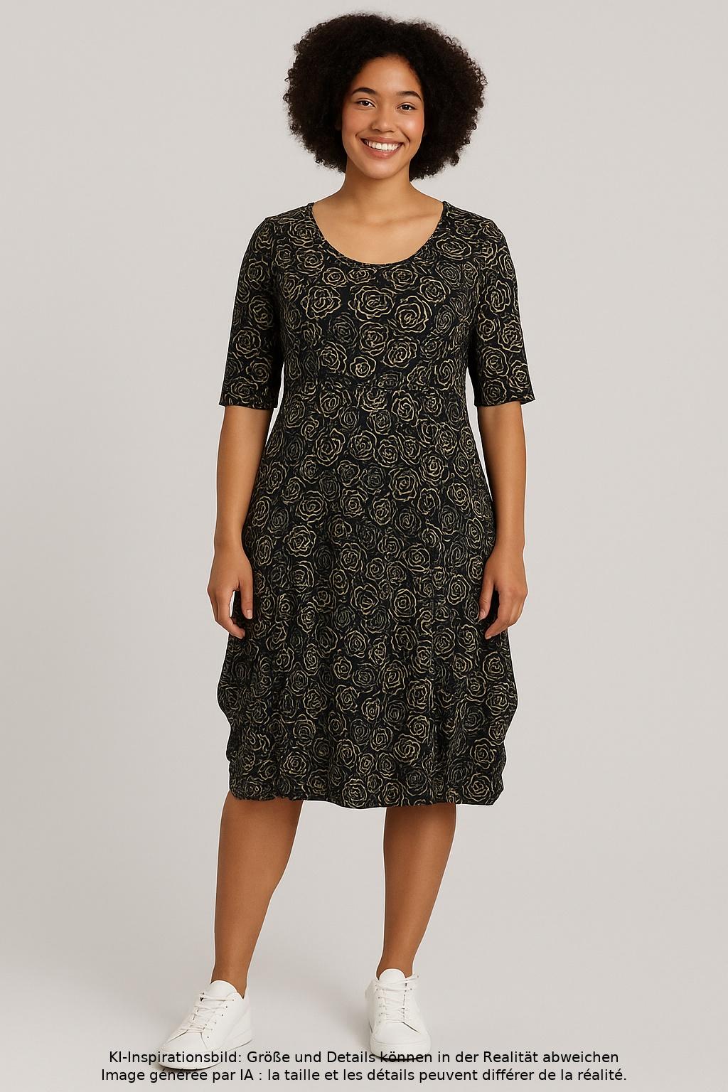 

Deerberg Damen Kleid, mehrfarbig, Gr. 42