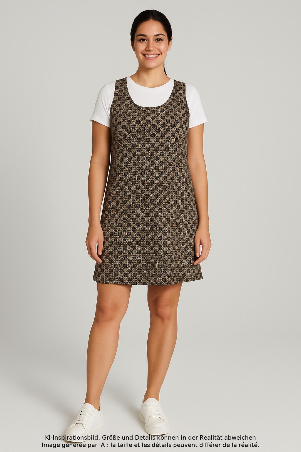 

Deerberg Damen Kleid, beige, Gr. 42