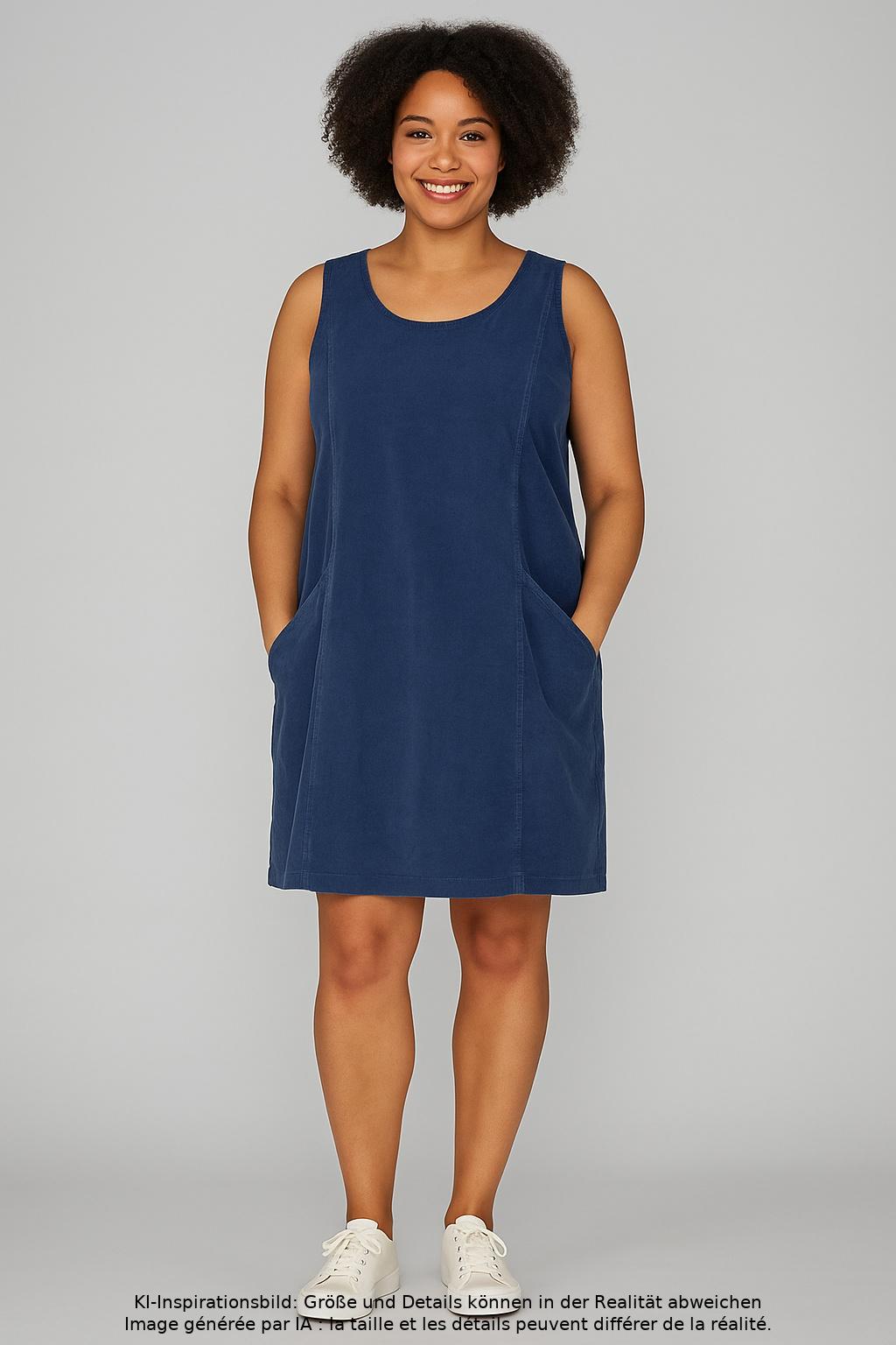 

Deerberg Damen Kleid, blau, Gr. 44