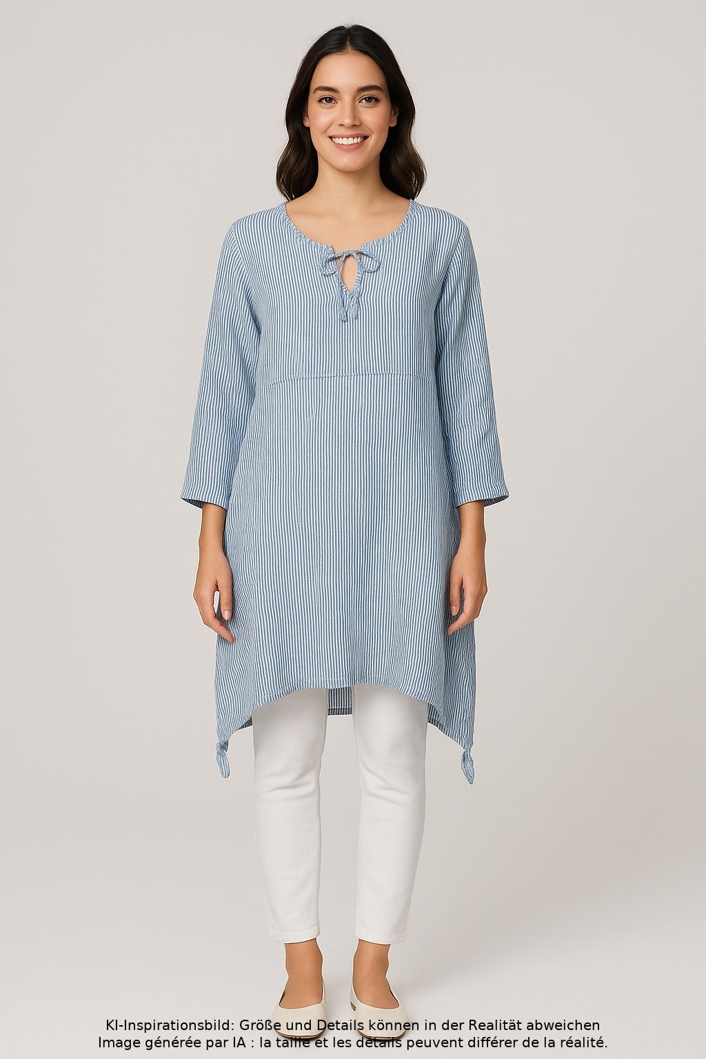 

Deerberg Damen Kleid, hellblau, Gr. 38