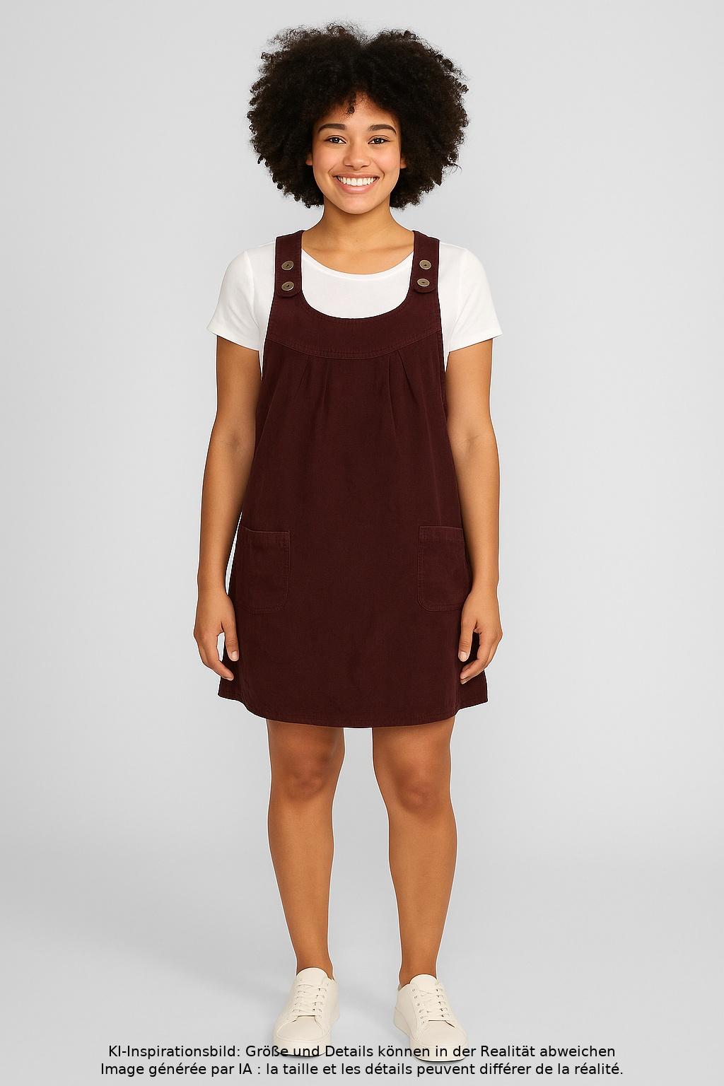 

Deerberg Damen Kleid, bordeaux, Gr. 42