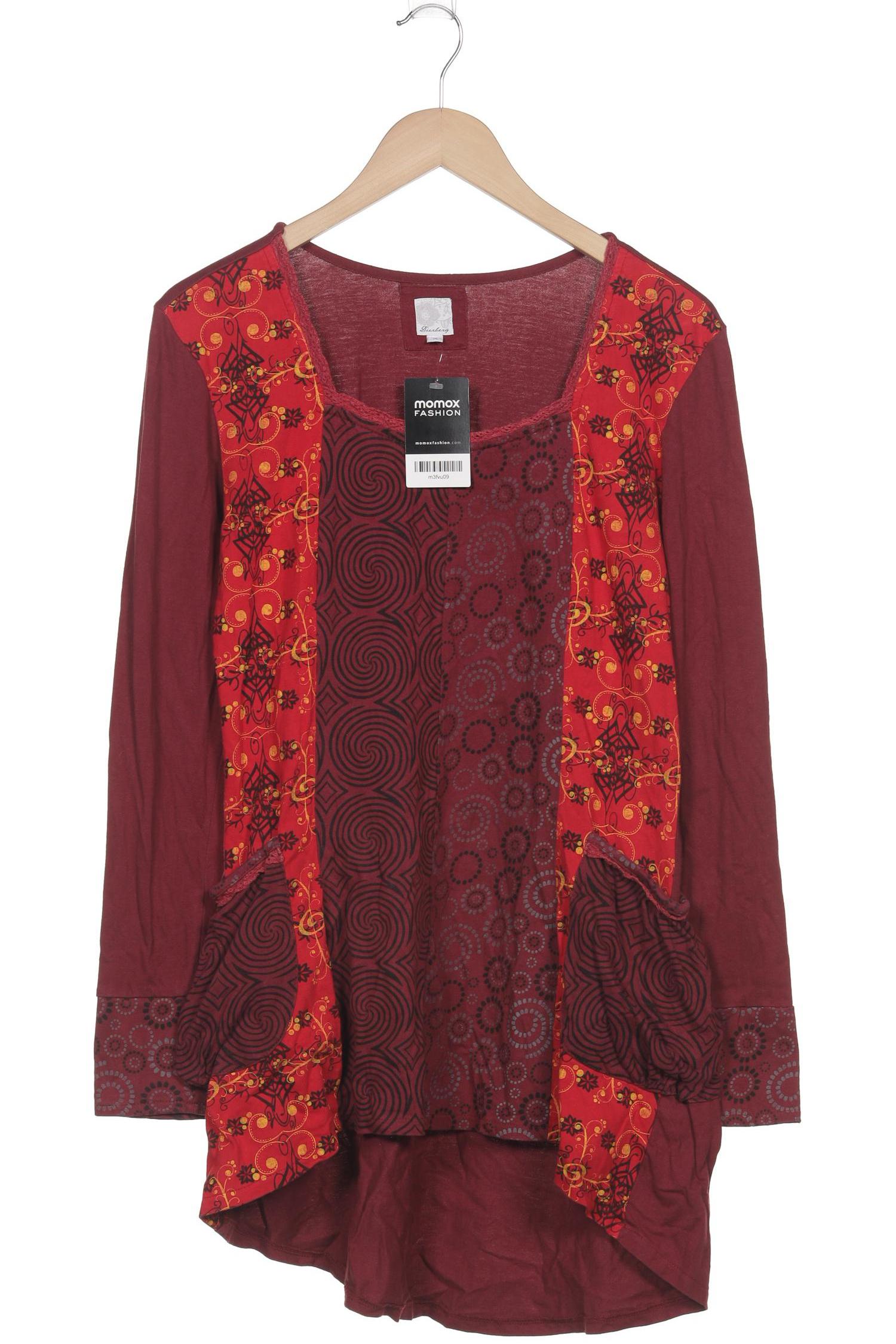 

Deerberg Damen Langarmshirt, bordeaux, Gr. 38