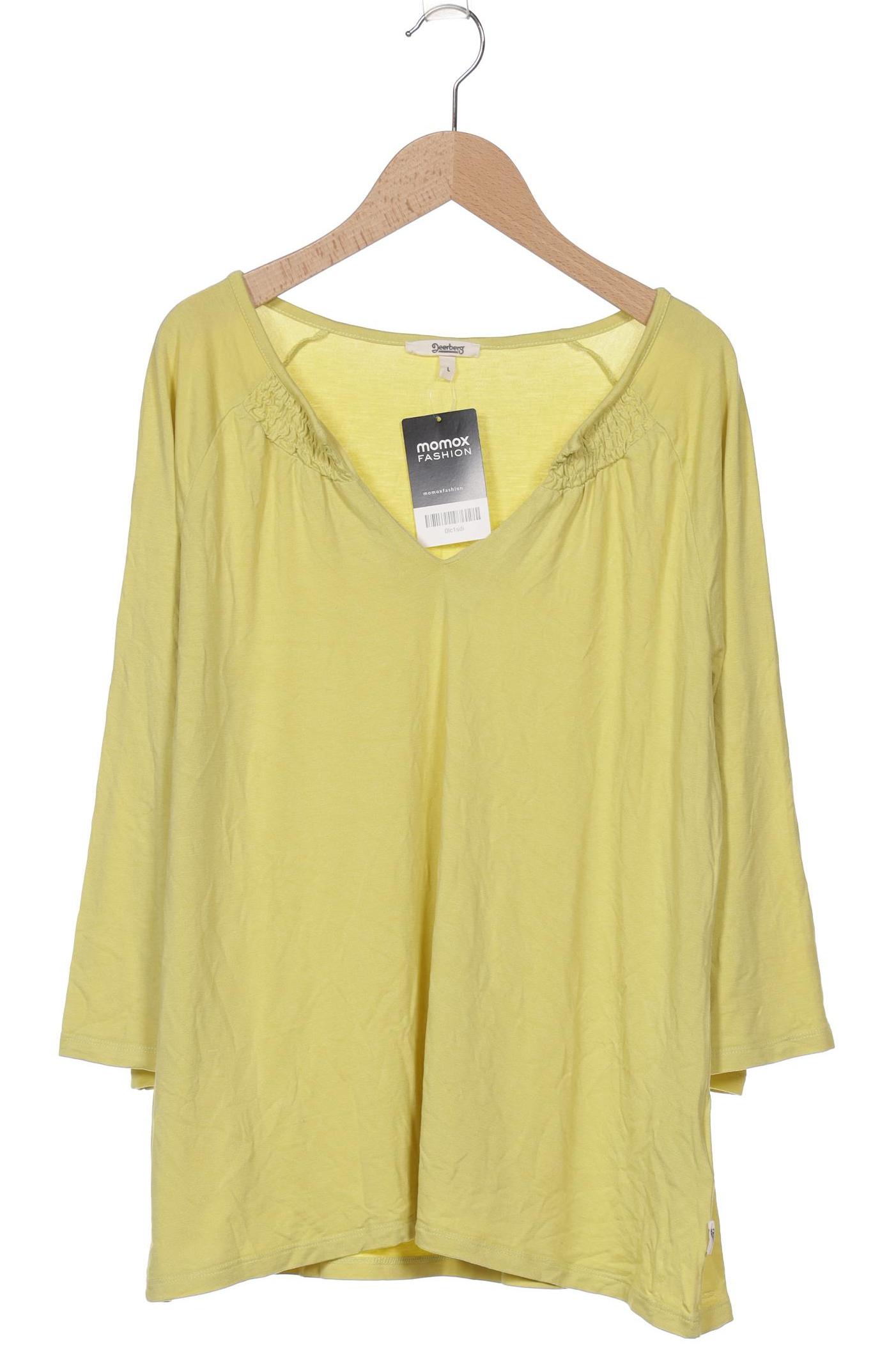 

Deerberg Damen Langarmshirt, gelb, Gr. 42