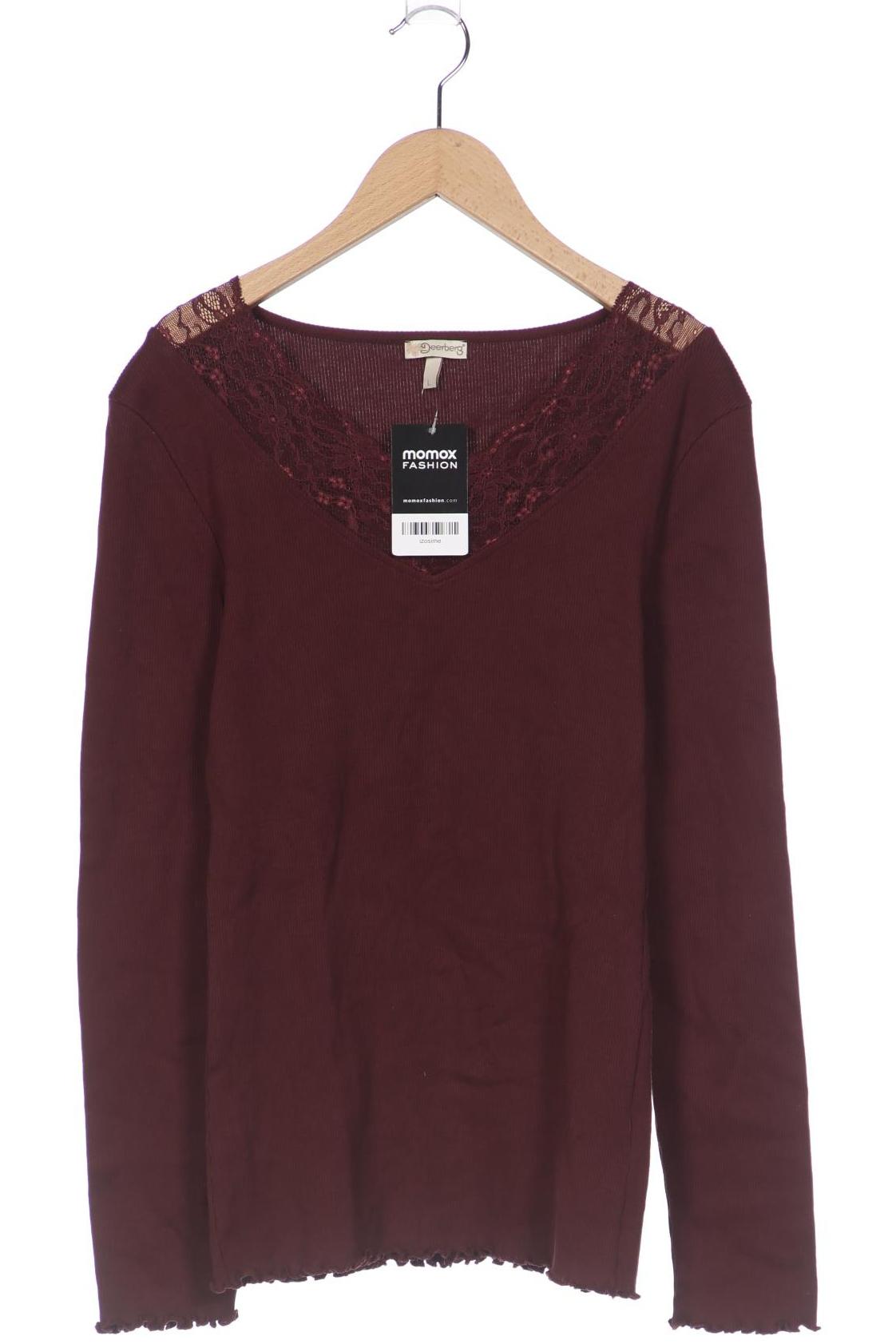 

Deerberg Damen Langarmshirt, bordeaux, Gr. 42