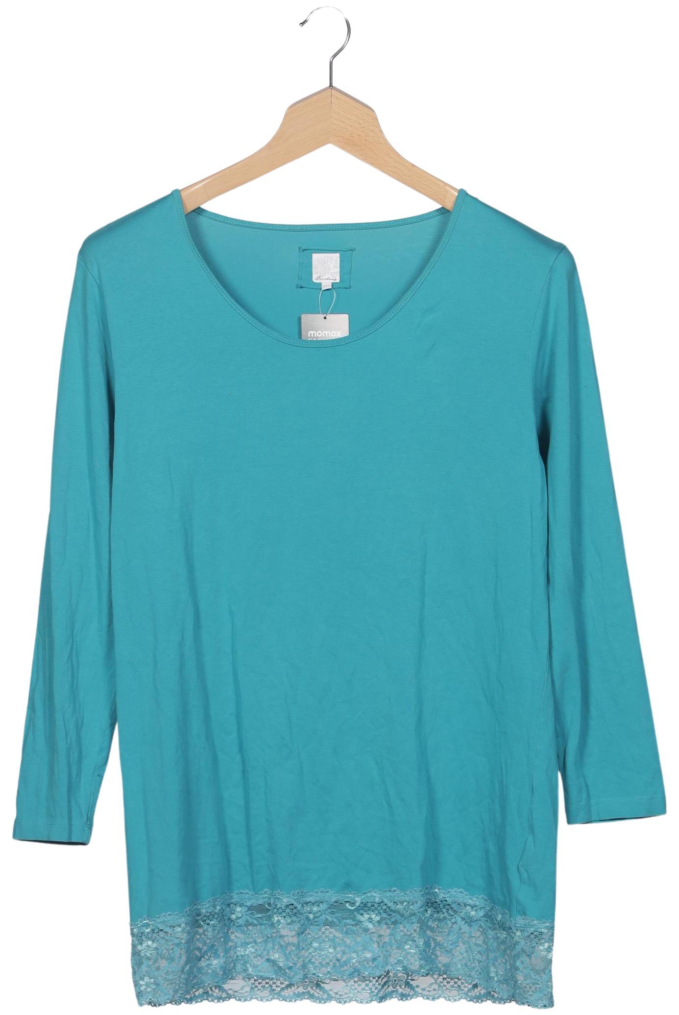 

Deerberg Damen Langarmshirt, türkis, Gr. 48