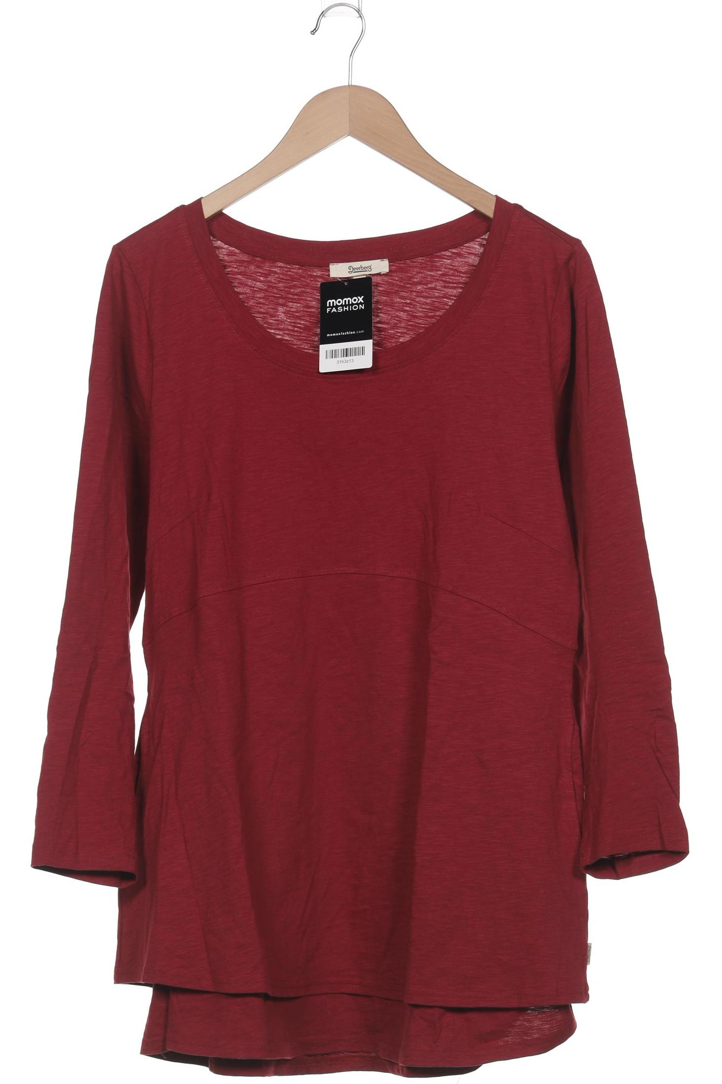 

Deerberg Damen Langarmshirt, bordeaux, Gr. 42