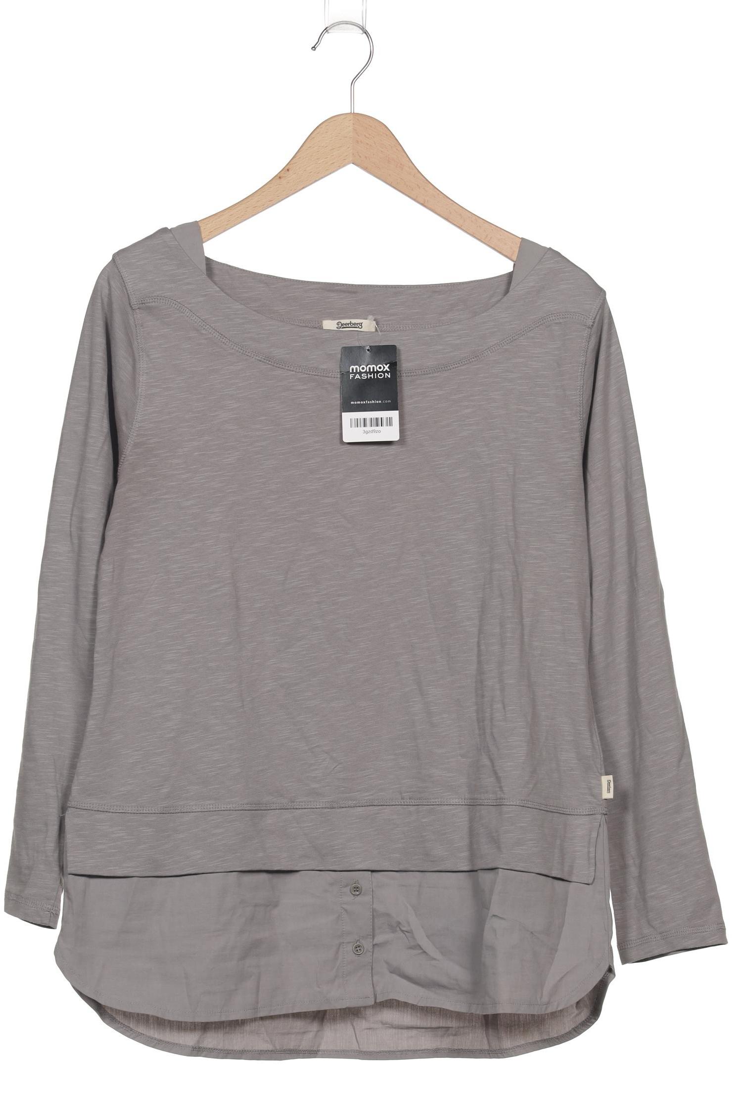 

Deerberg Damen Langarmshirt, grau, Gr. 38