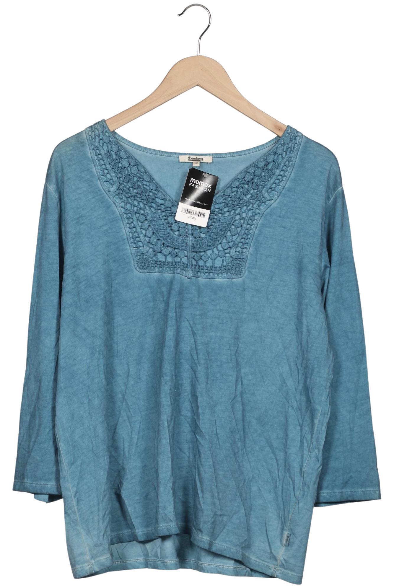 

Deerberg Damen Langarmshirt, blau, Gr. 44