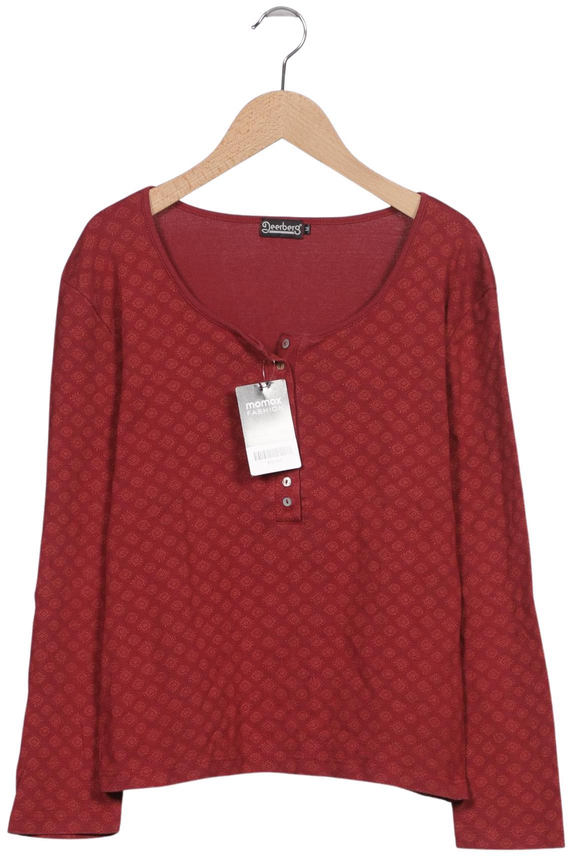 

Deerberg Damen Langarmshirt, bordeaux, Gr. 38