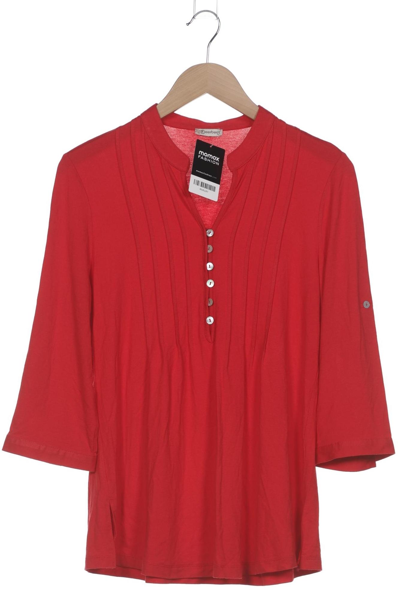 

Deerberg Damen Langarmshirt, rot, Gr. 38