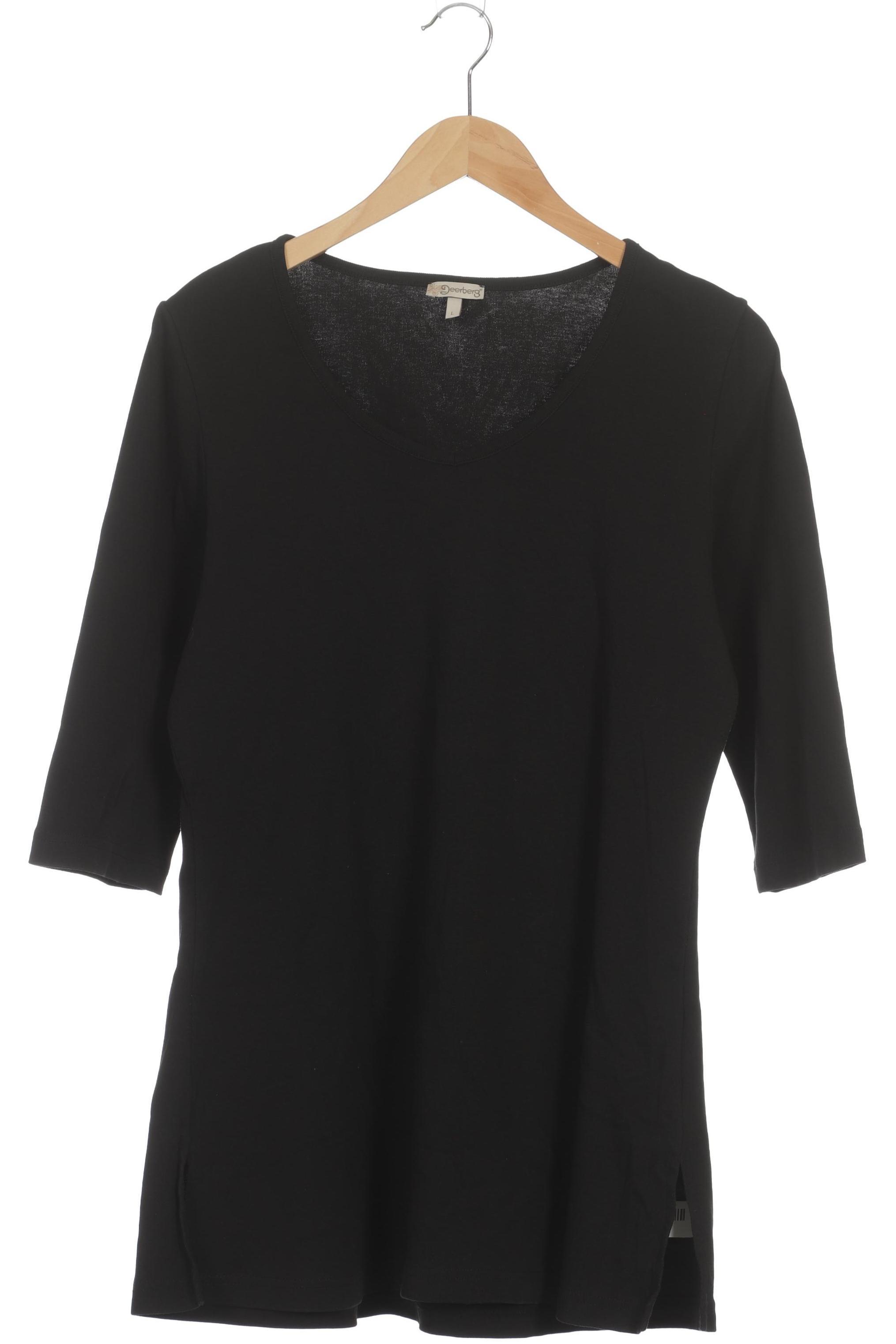 

Deerberg Damen Langarmshirt, schwarz, Gr.